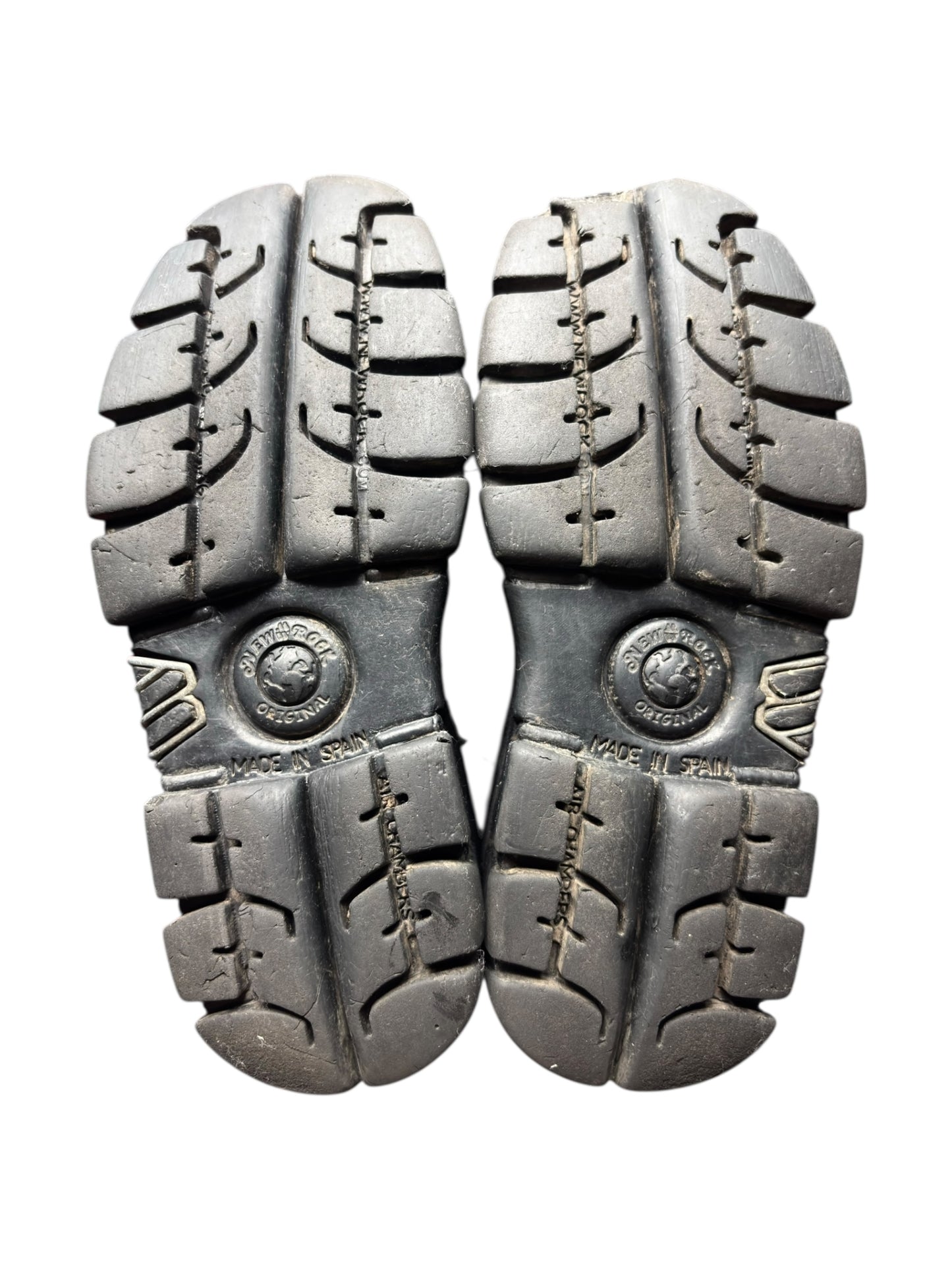 New Rock mili lace-up leather platform boots size 37