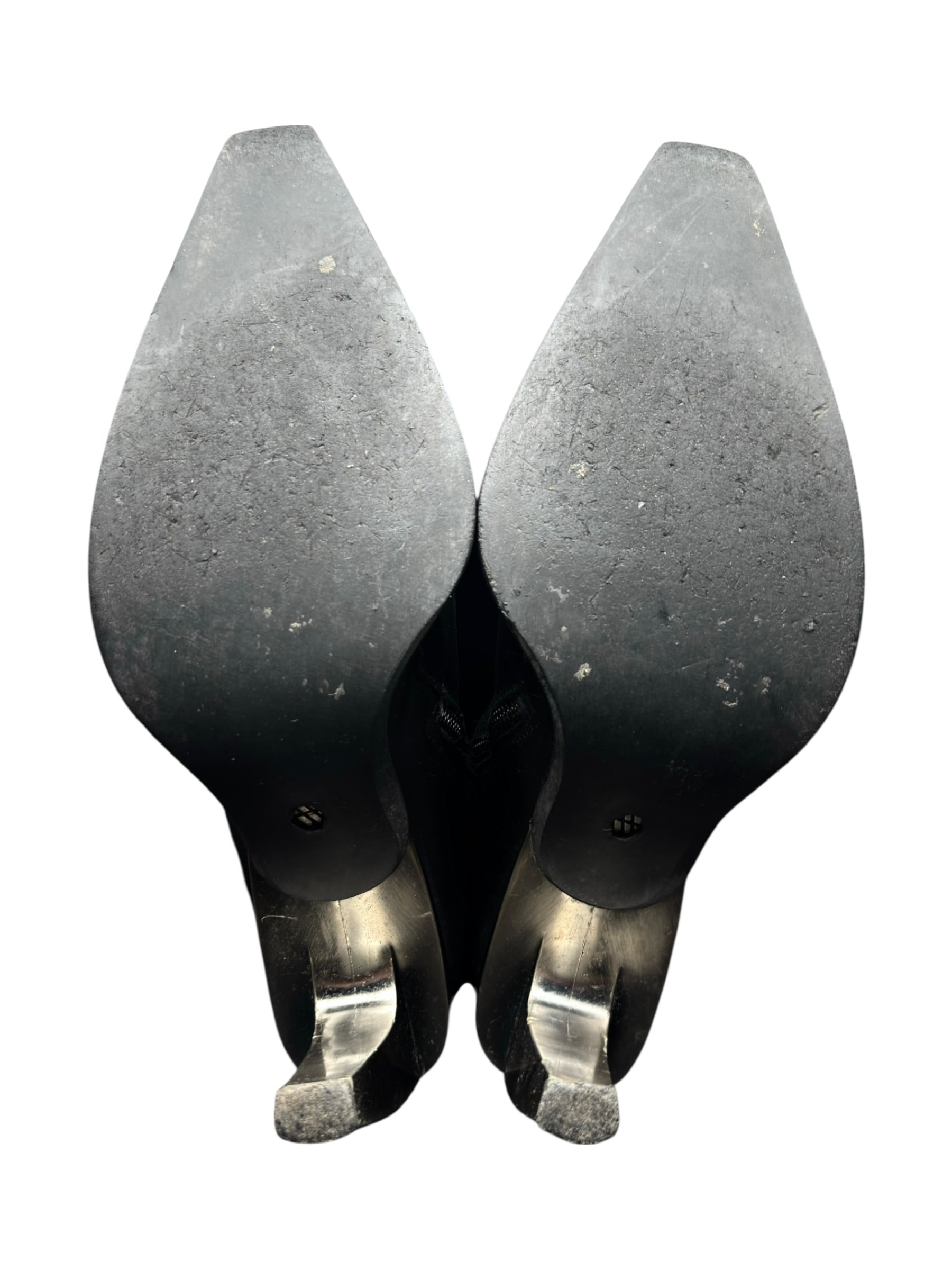 Vintage New Rock knee high biker boots size 40