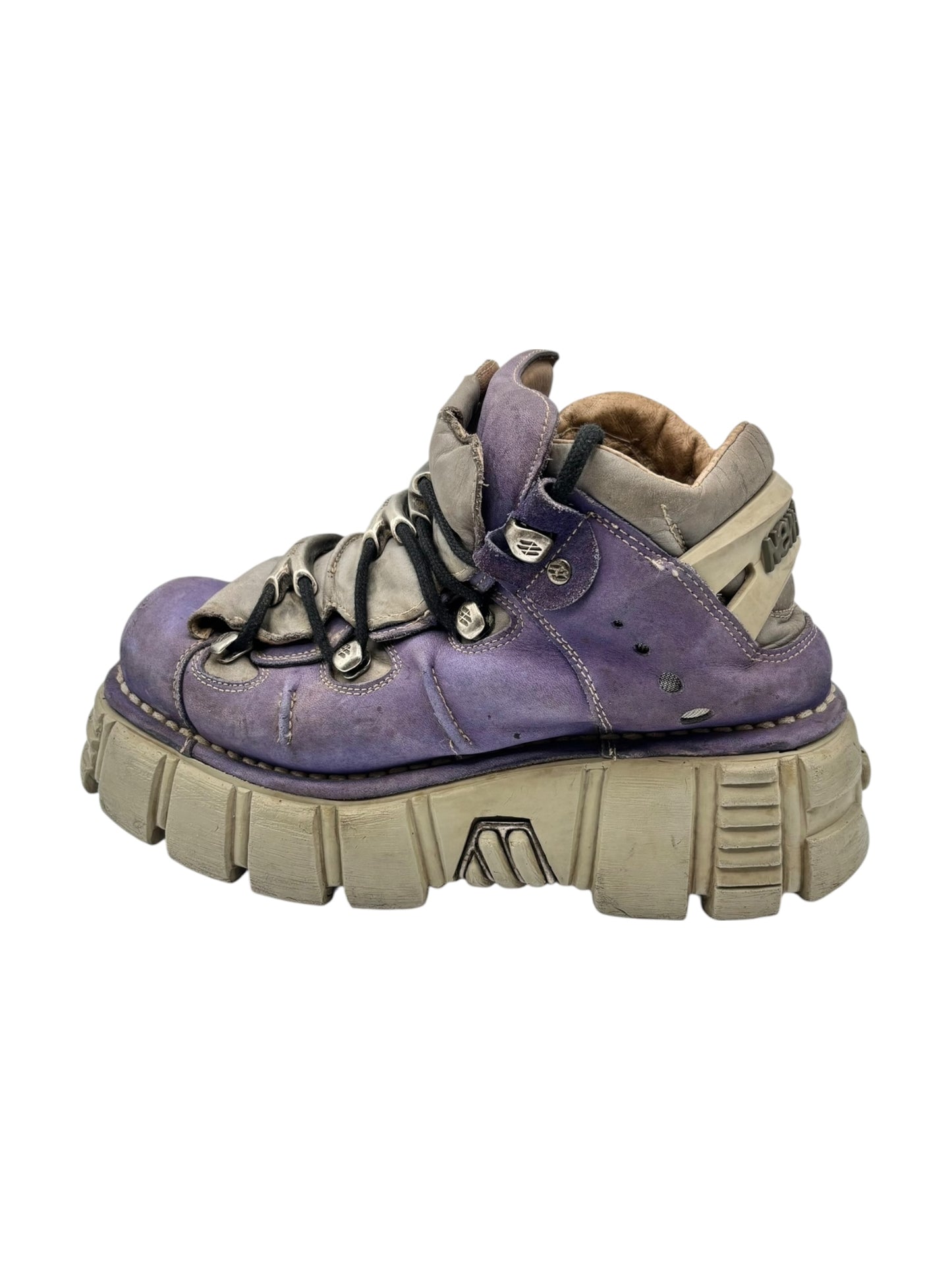 New Rock M-106 purple platform boots size 39
