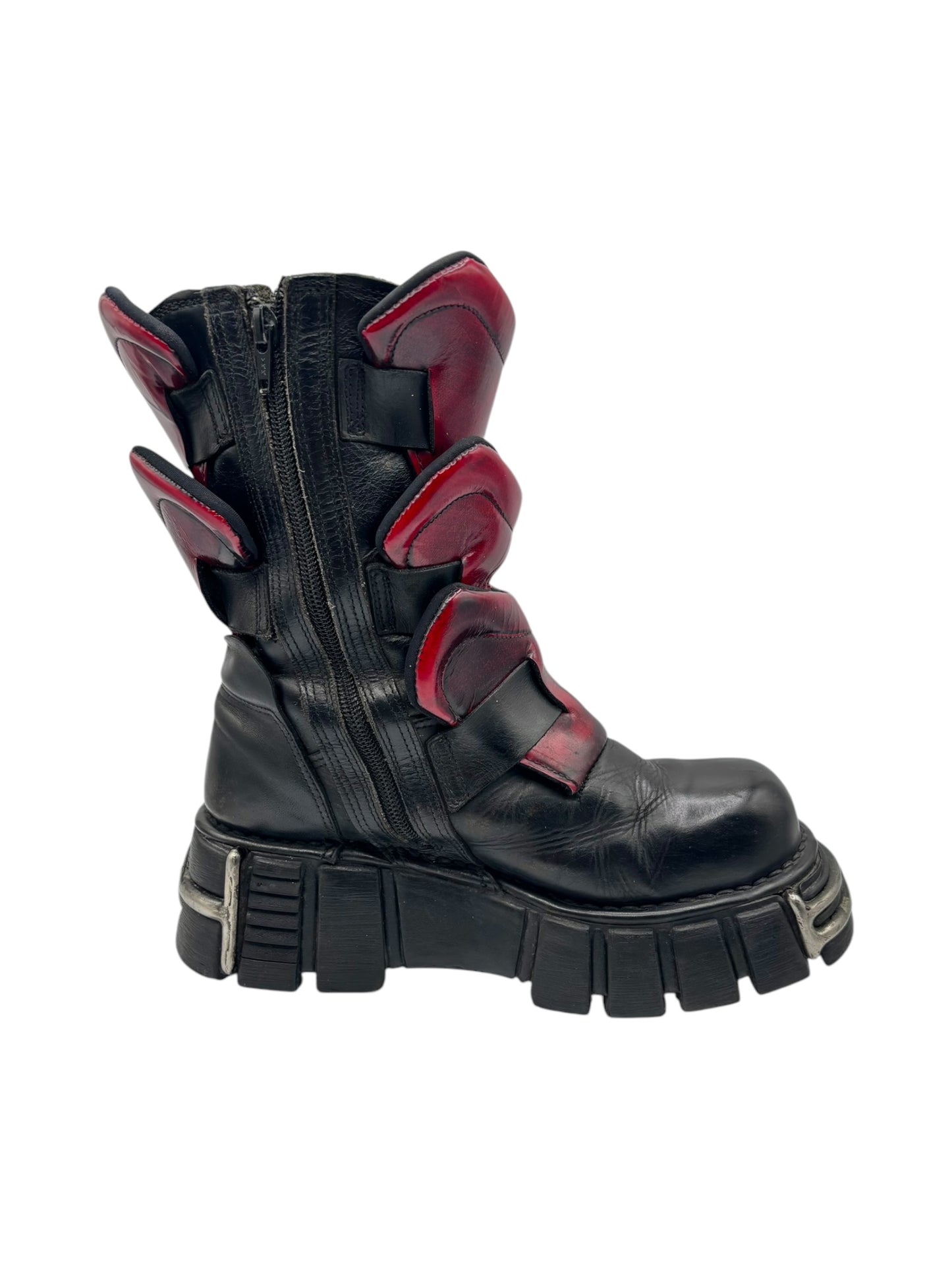 SUPER RARE vintage New Rock red dragon boots size 39