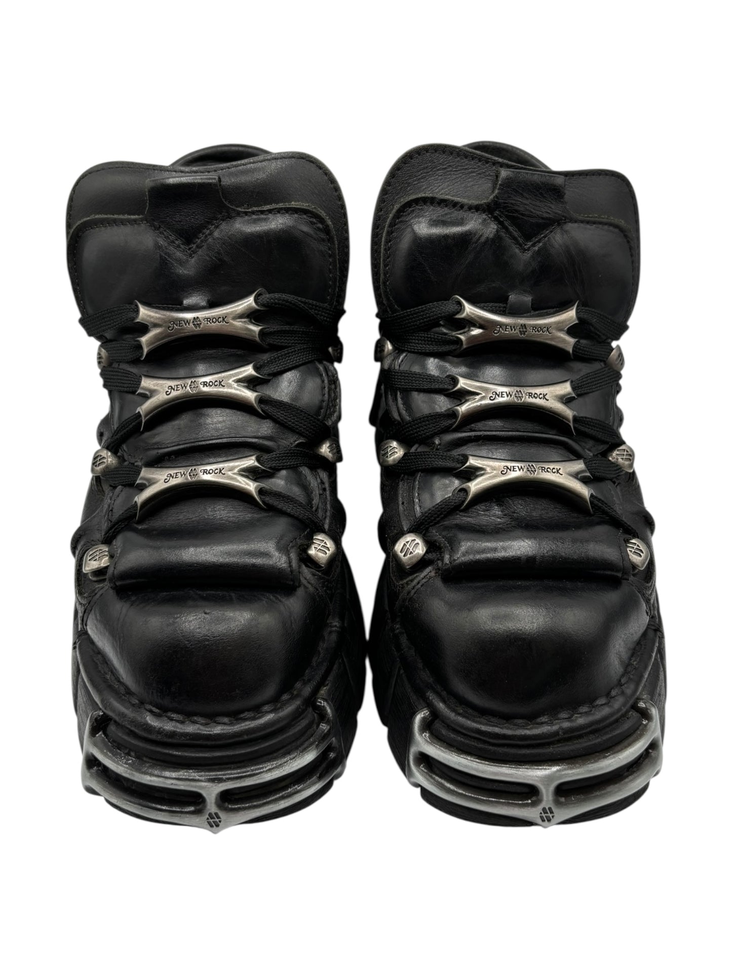 Vintage New Rock M-106-S1 platform boots size 38