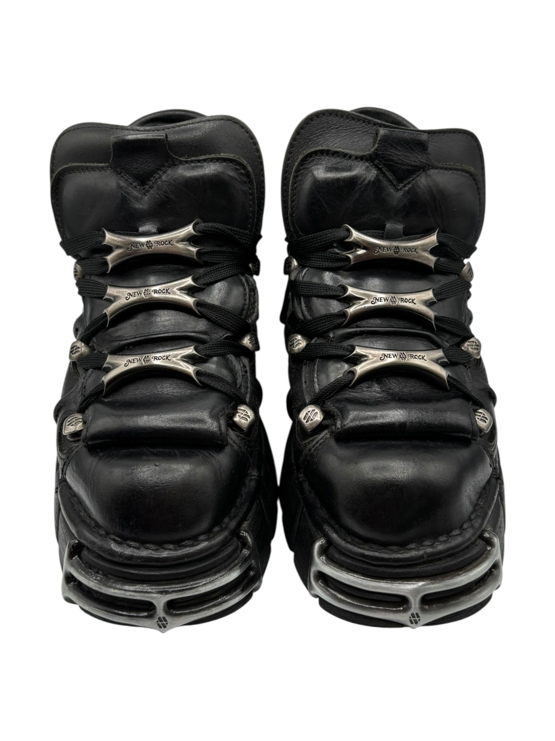 Vintage New Rock M-106-S1 platform boots size 38