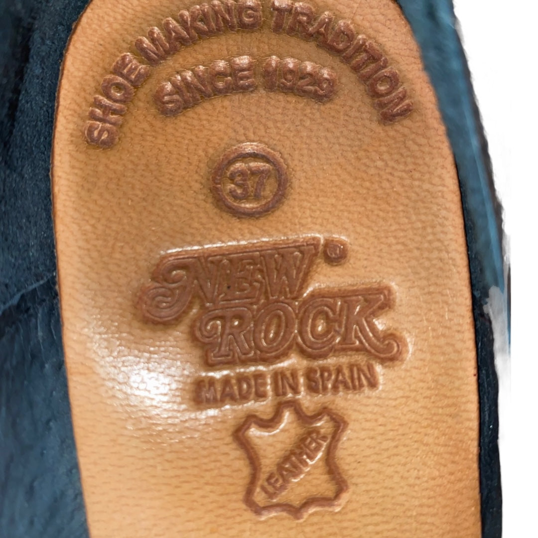 New Rock M-PUNK034 heels in red color size 37