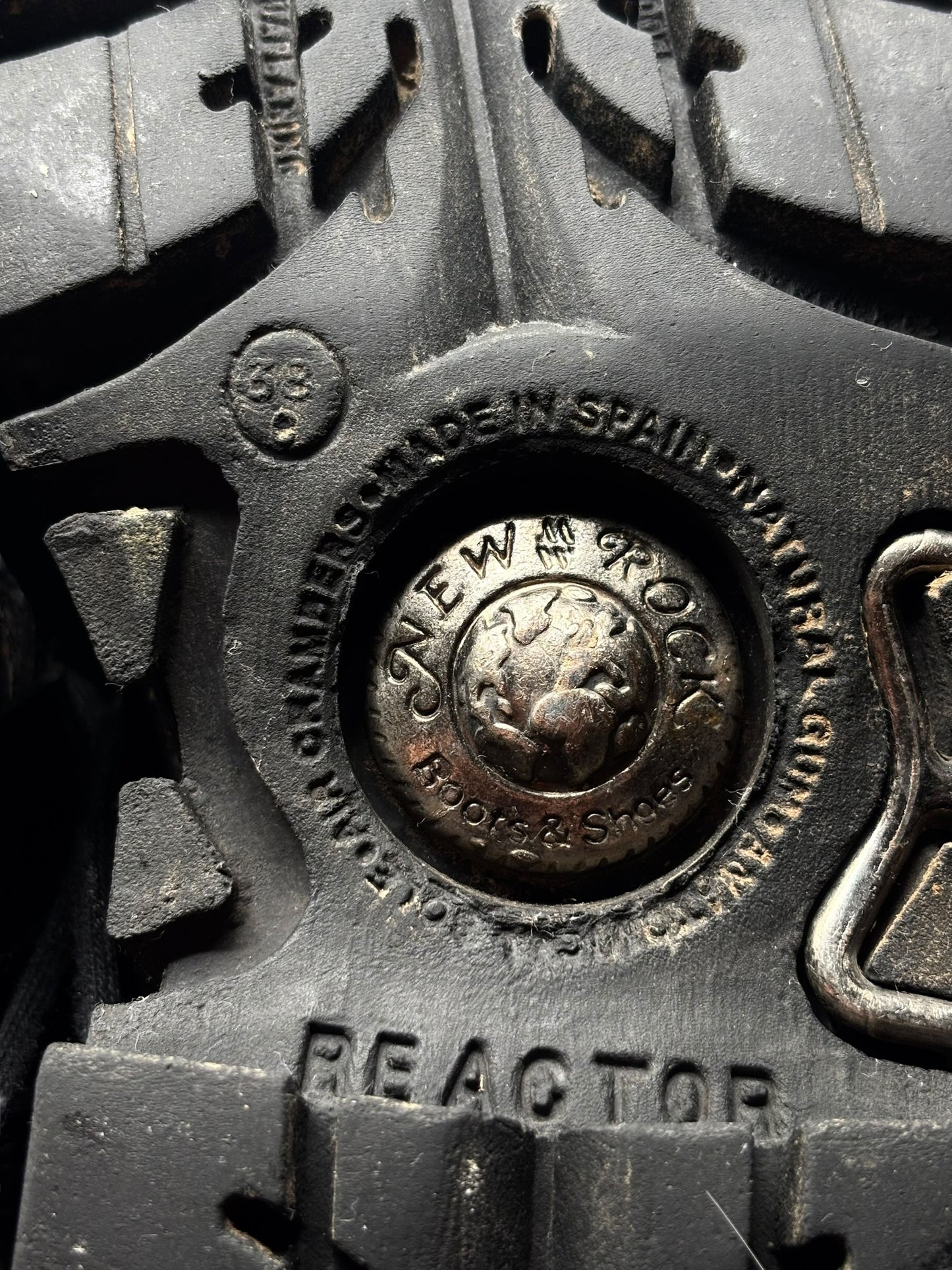 Vintage New Rock reactor mid-calf boots size 38