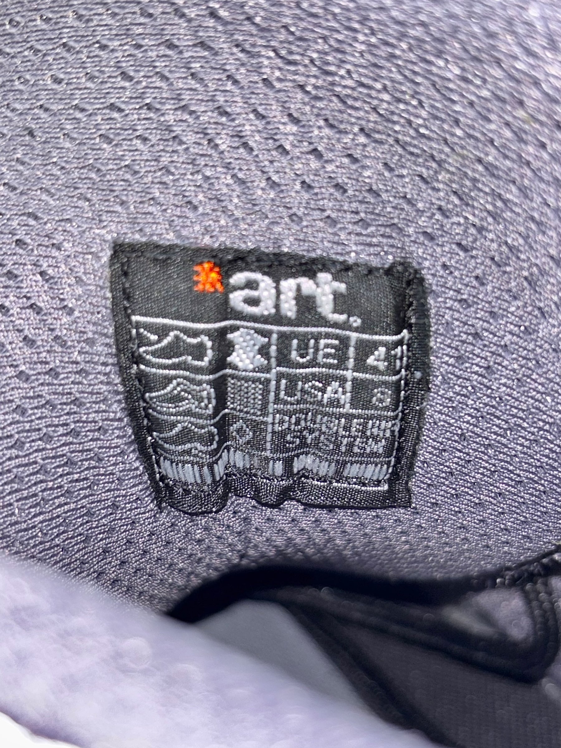 Vintage ART M401 foxxil black platform boots size 41