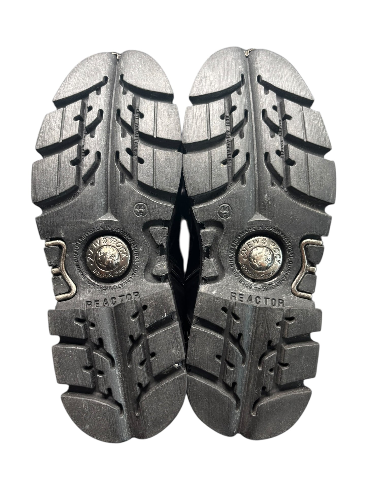 Vintage New Rock studded leather boots size 44