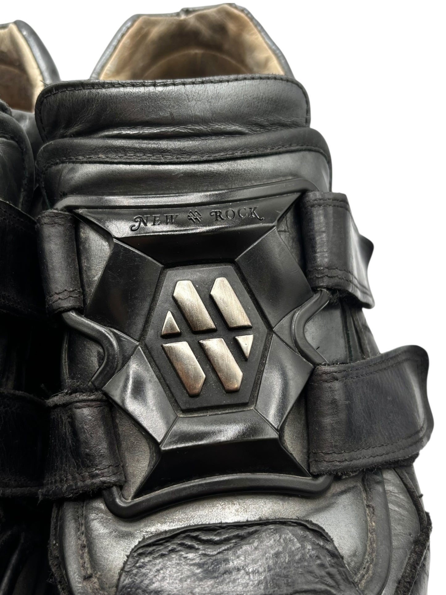 Vintage New Rock chunky M.285 platform boots size 44