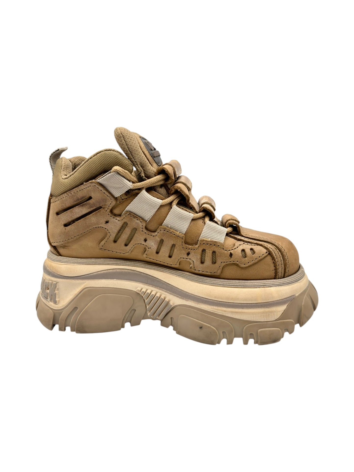 Vintage Gordon Jack beige platform boots size 36