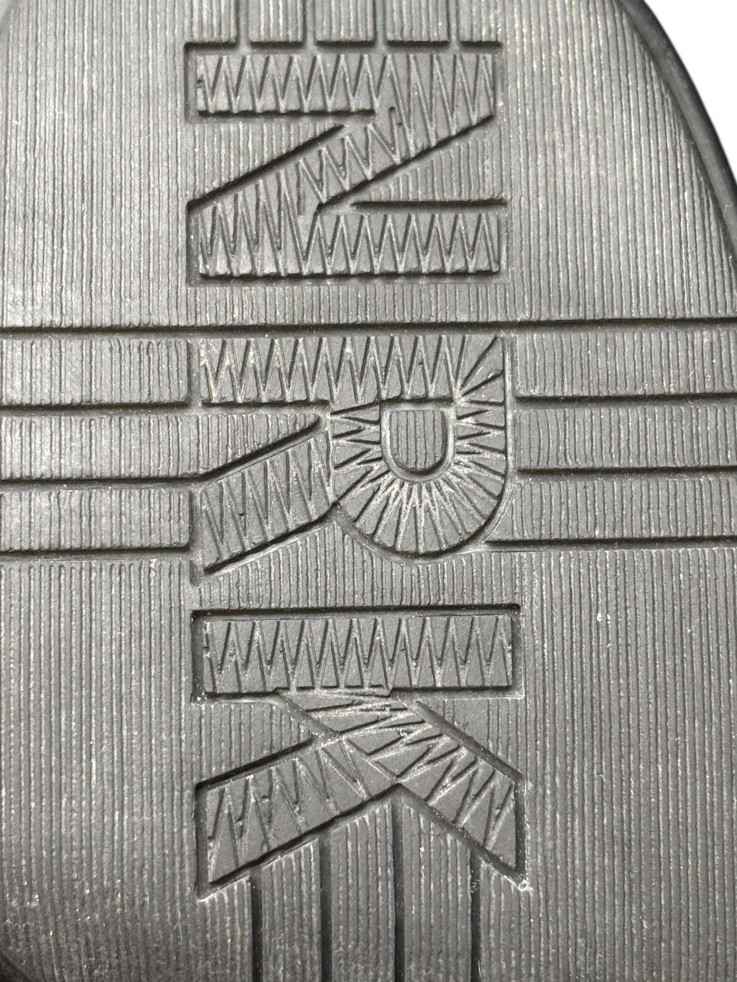 Vintage New Rock knee high round toe leather boots size 38