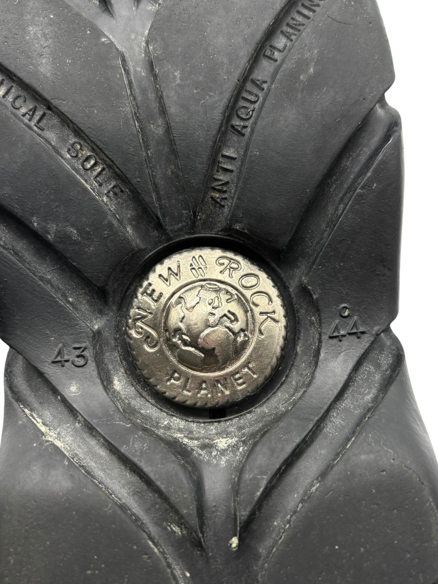 Vintage New Rock lace-up ankle boots size 44