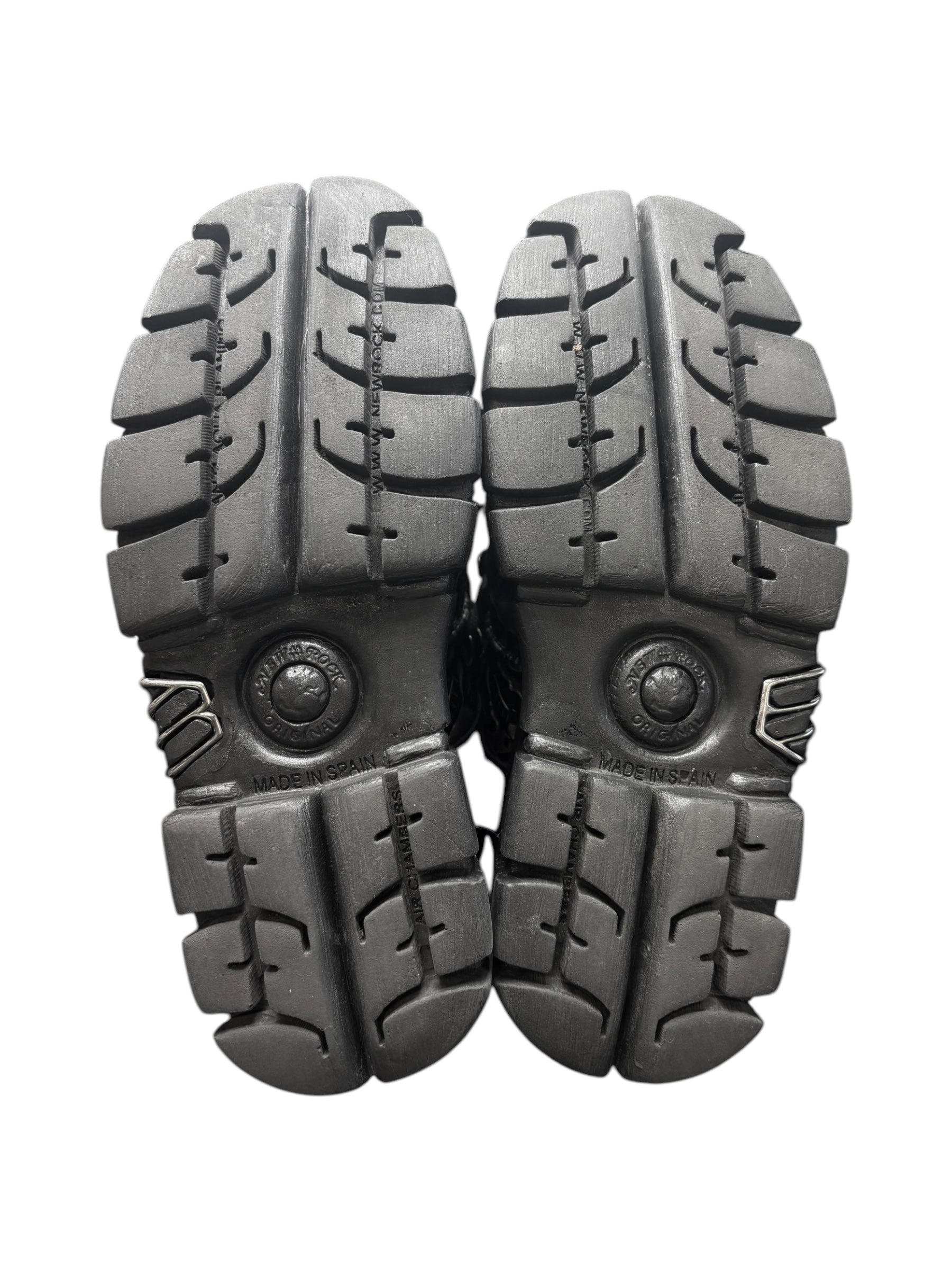 Rare vintage New Rock patterned M106 platform boots size 39