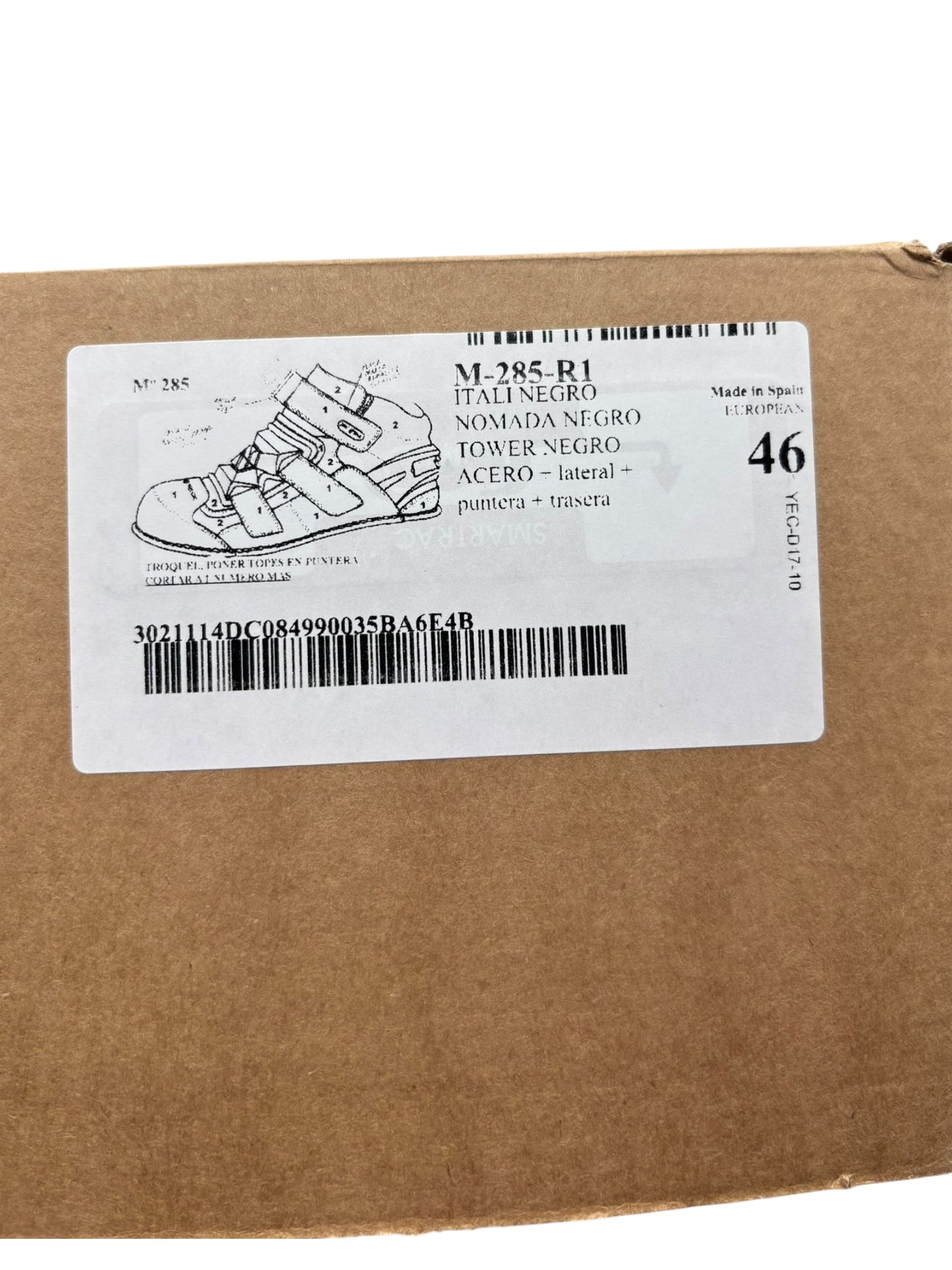 Vintage New Rock M-285-R1 platform boots size 42