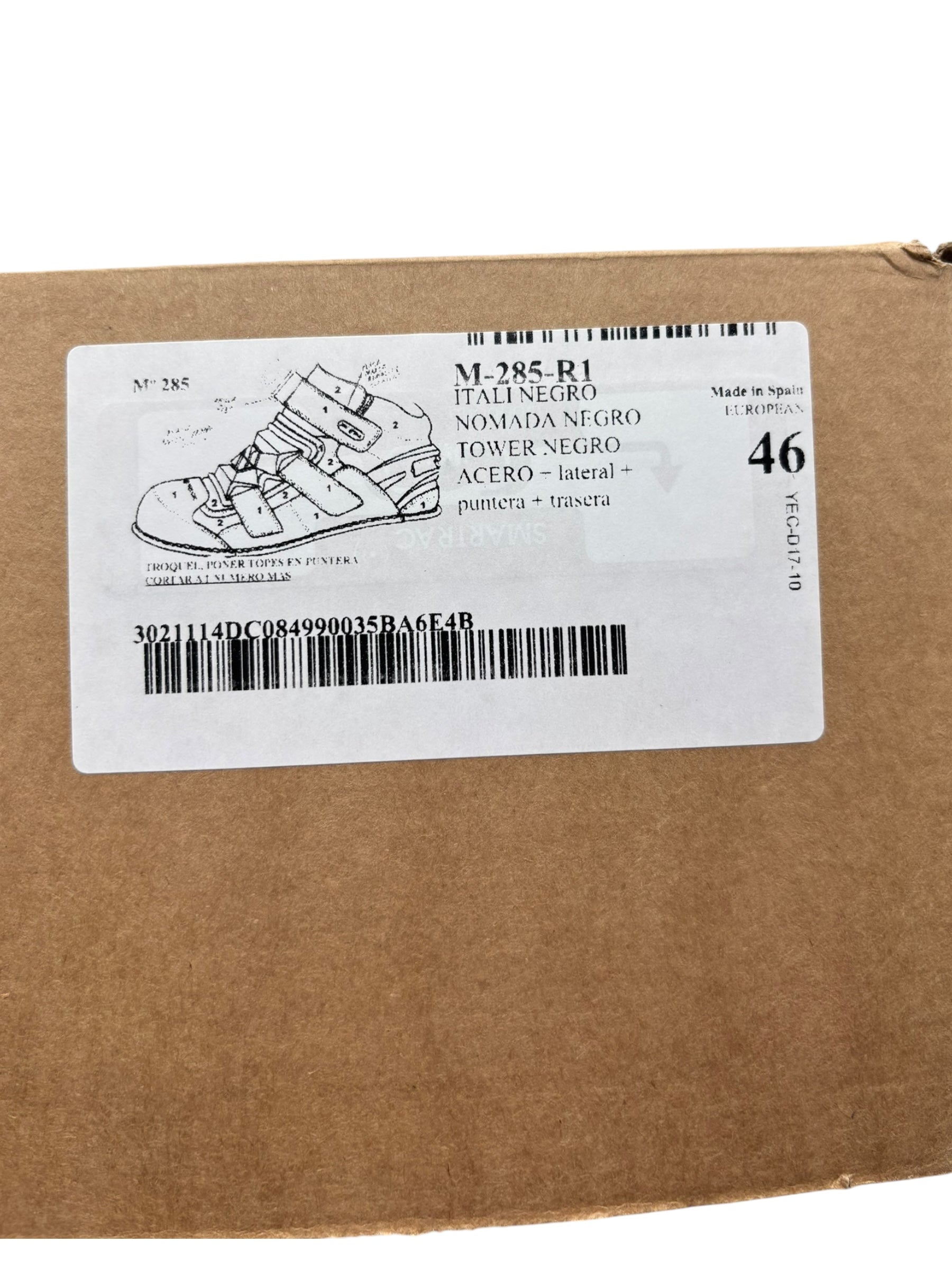 Vintage New Rock M-285-R1 platform boots size 42