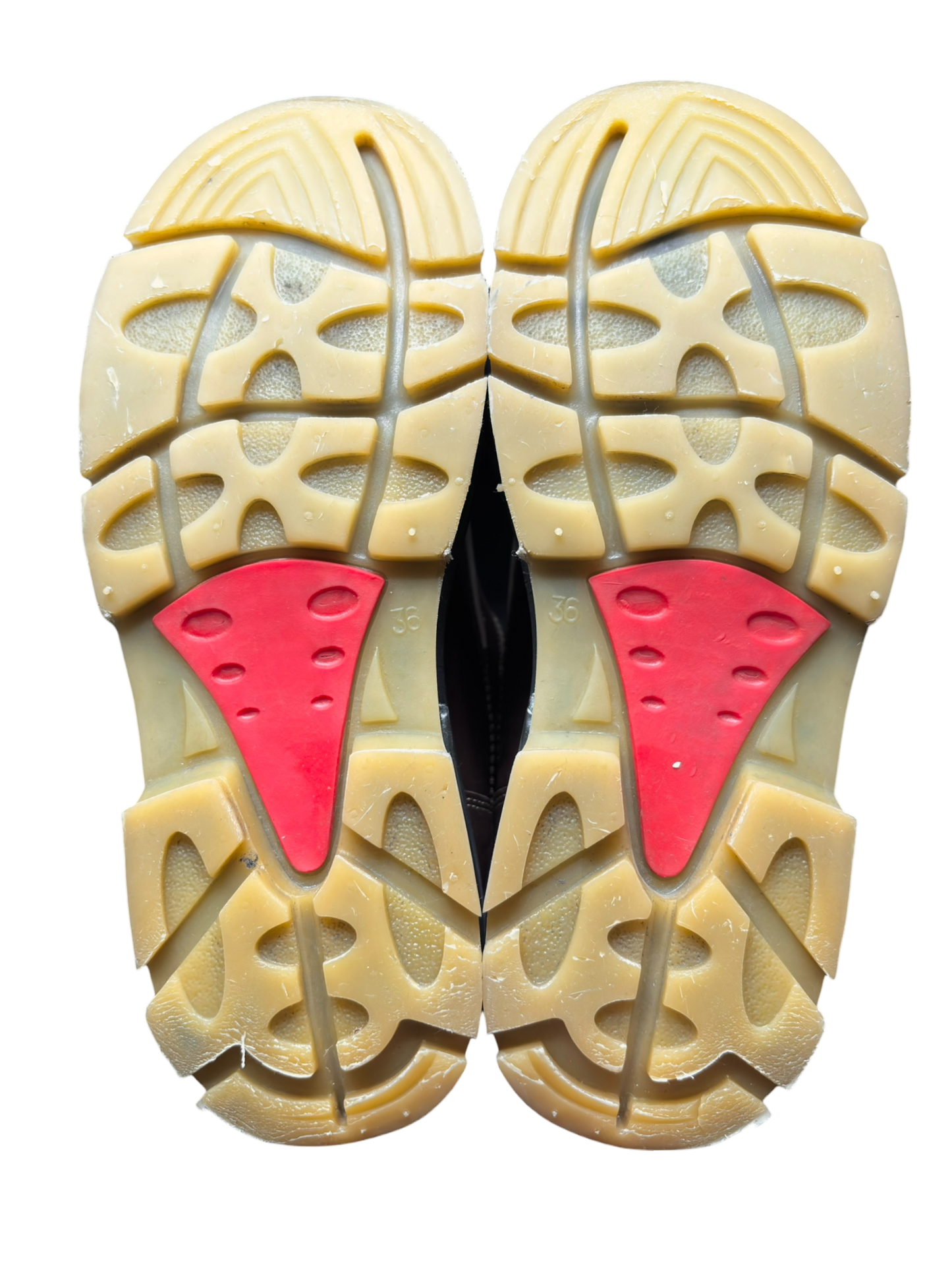 Vintage ART brown T-34 platform boots size 36