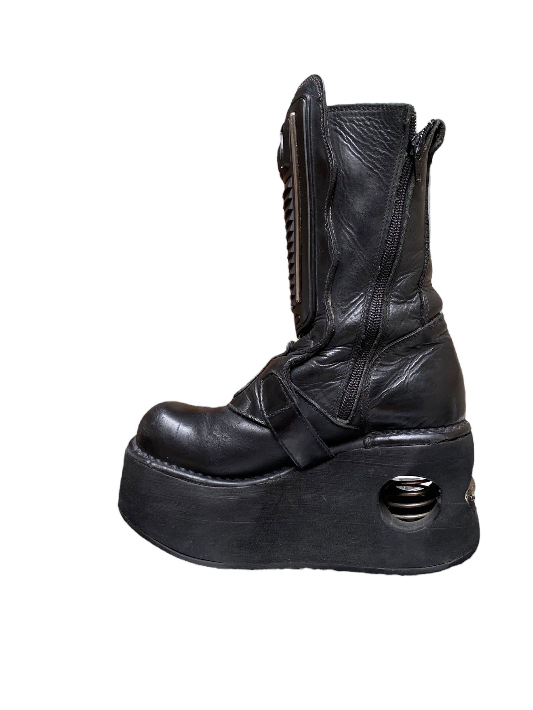 Vintage New Rock neptuno platform boots size 37
