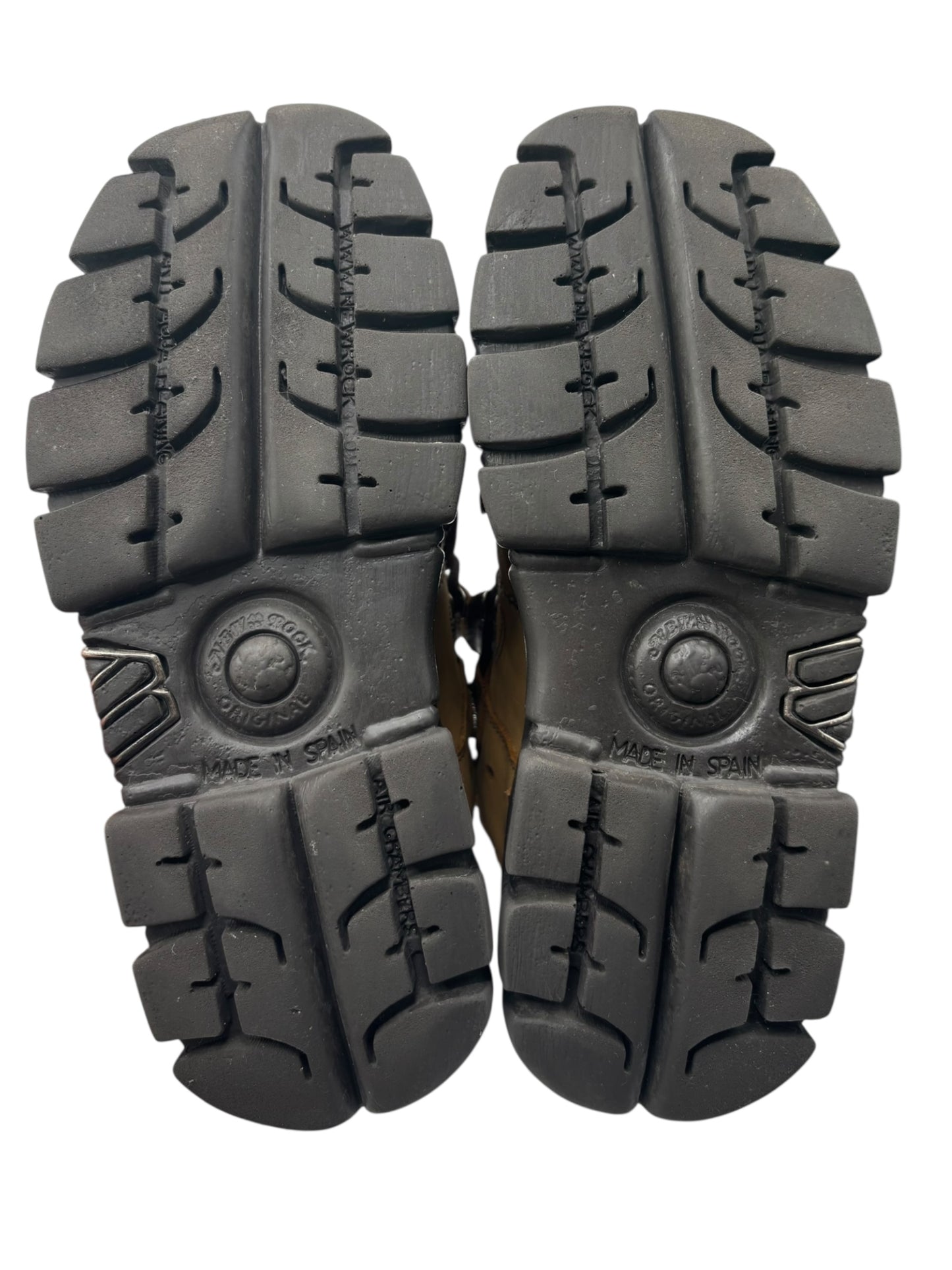 New Rock M-106 mustard color platform boots size 36