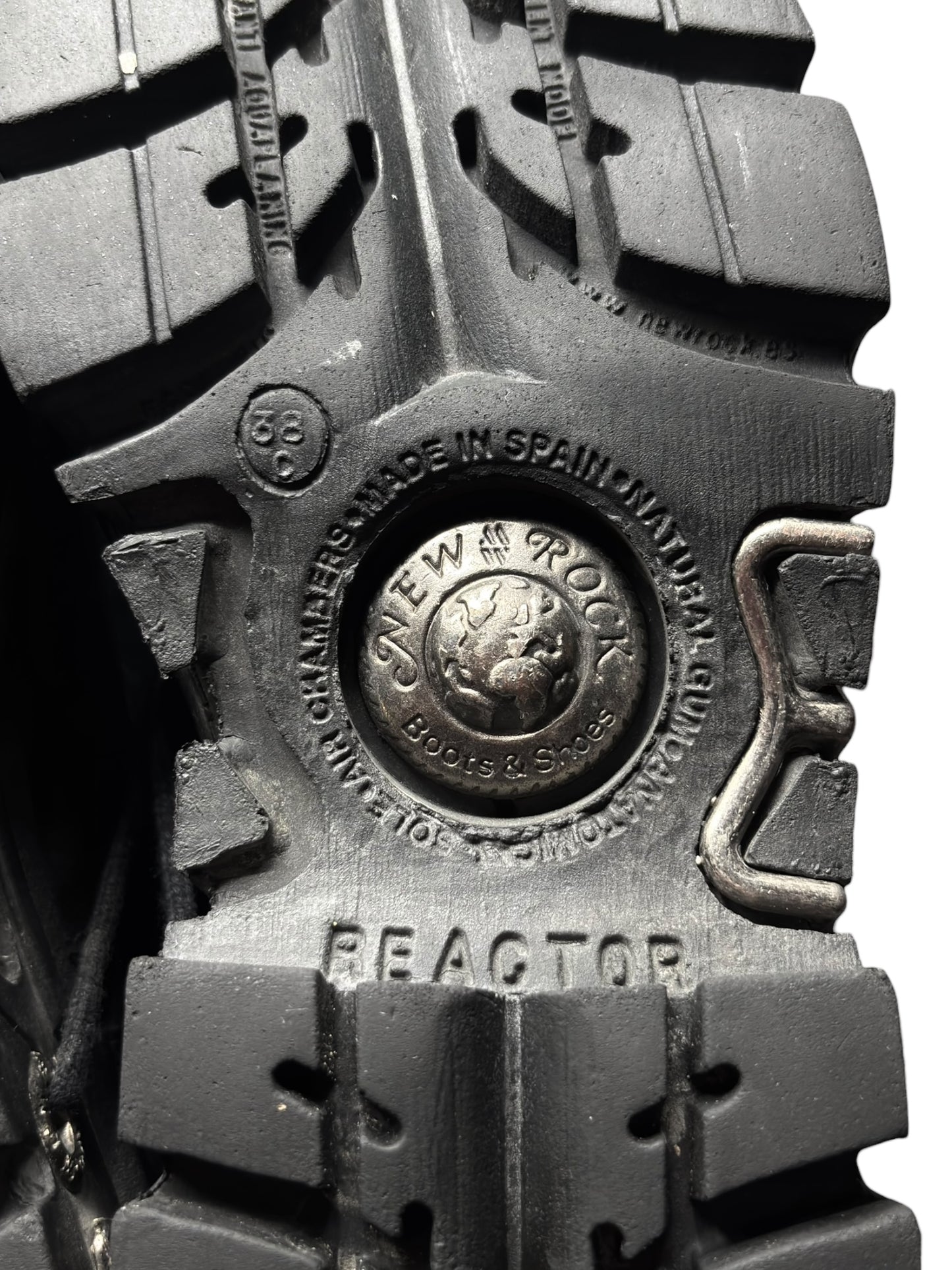 Vintage New Rock mid-calf leather reactor boots size 38