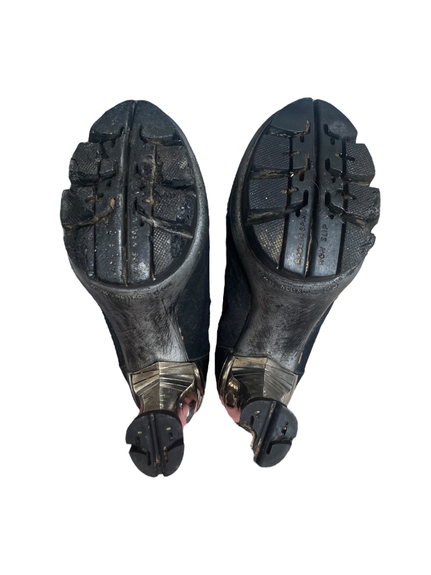 Rare vintage New Rock leather heels size 37