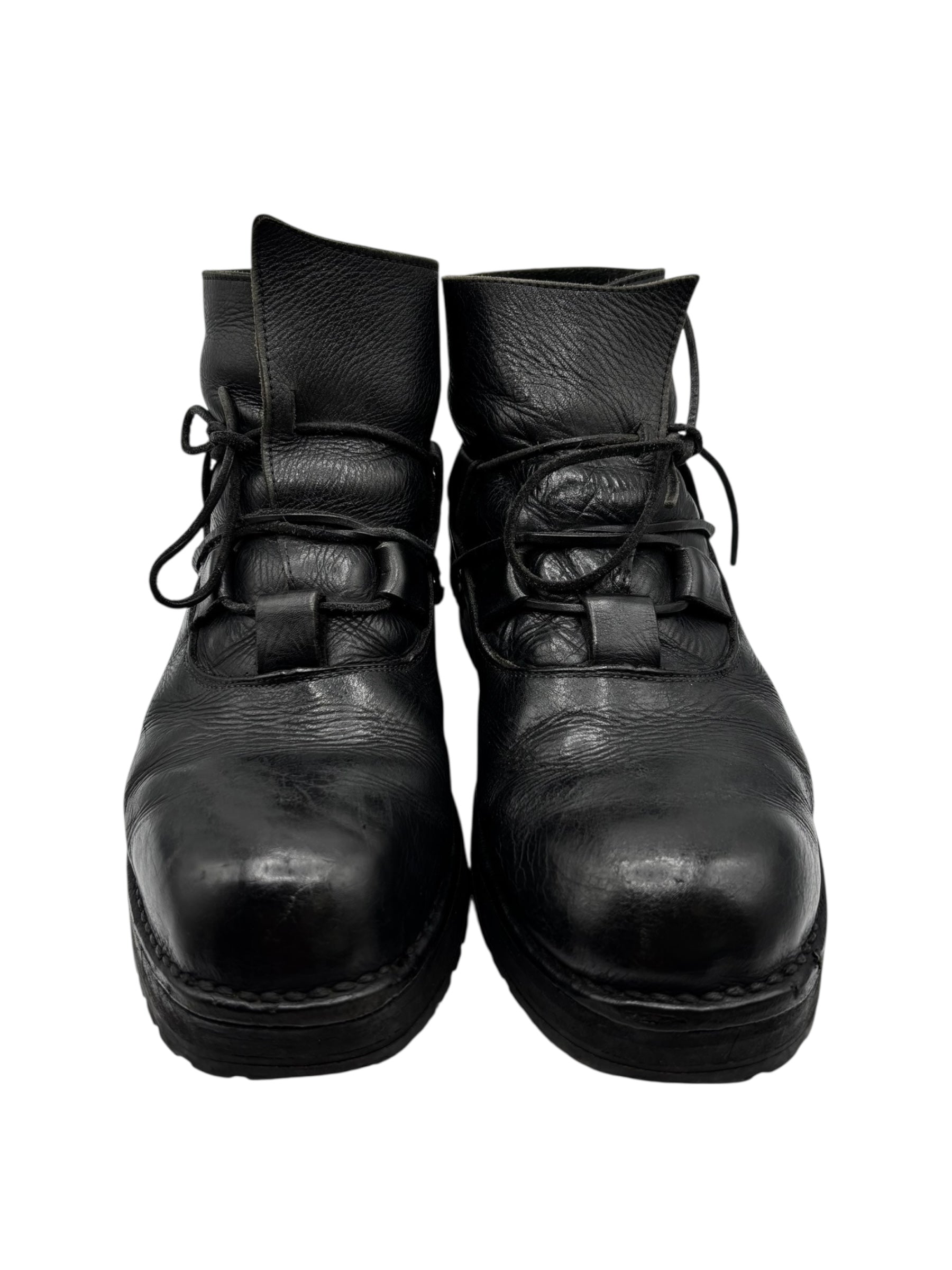 Vintage New Rock lace-up boots size 43