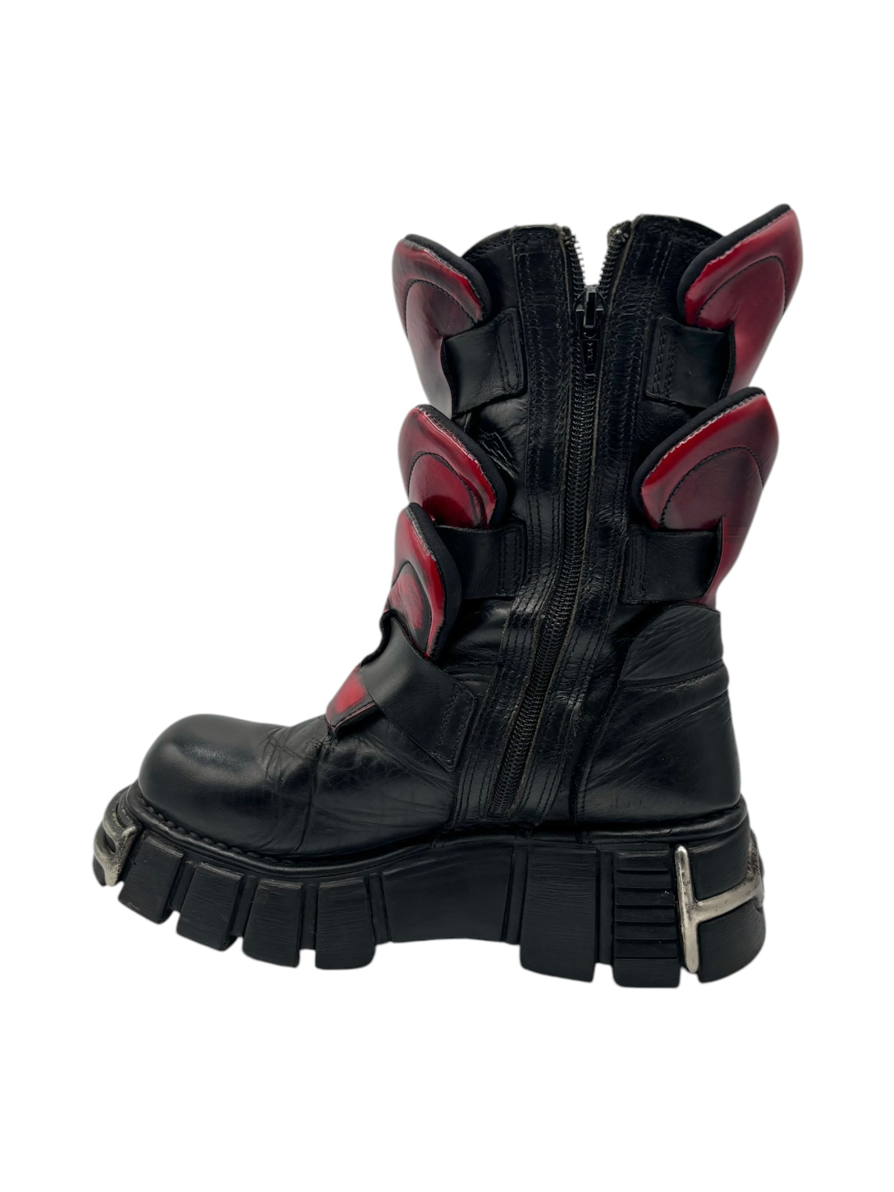 SUPER RARE vintage New Rock red dragon boots size 39