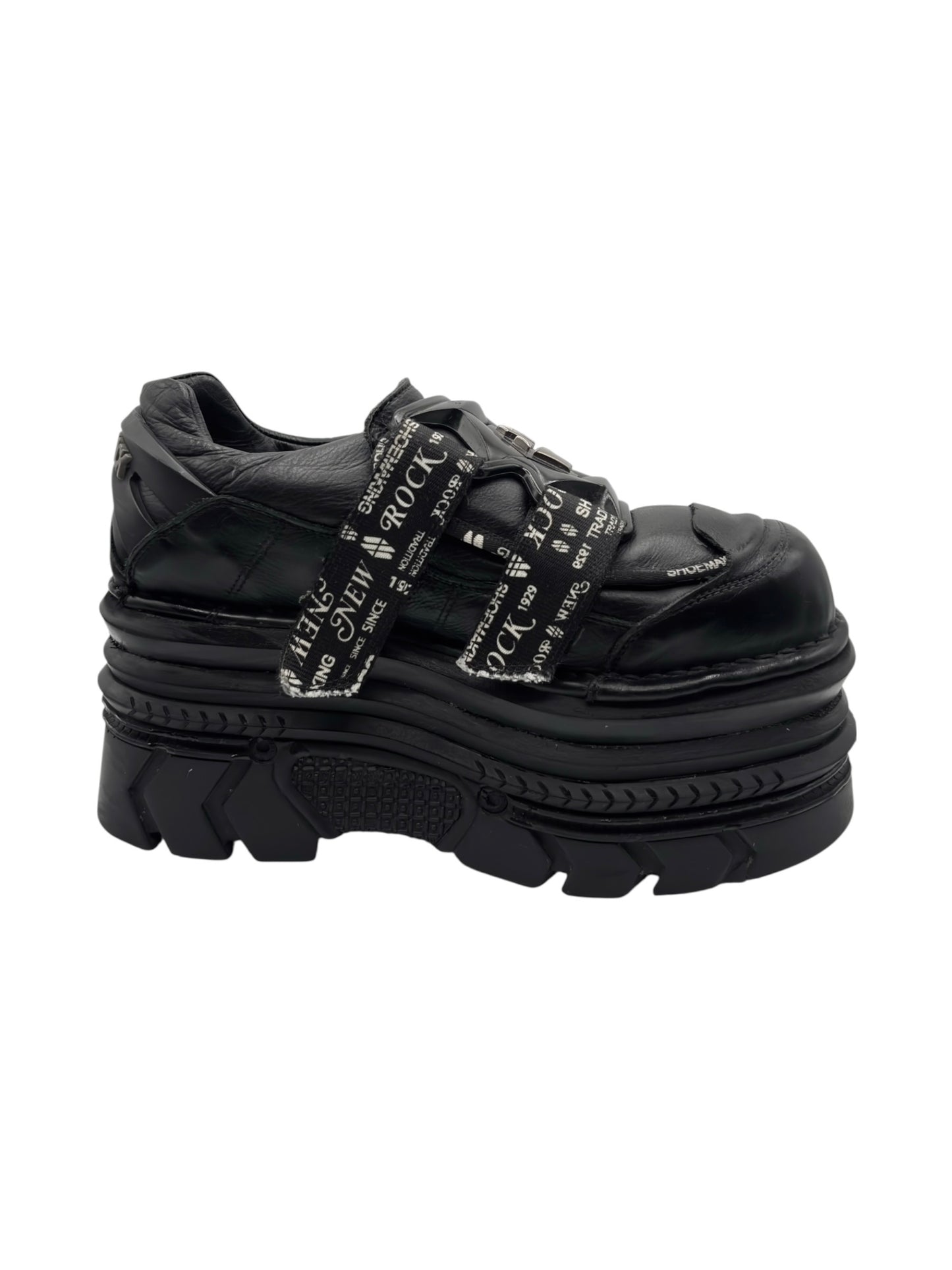 New Rock M285 mega platform leather boots