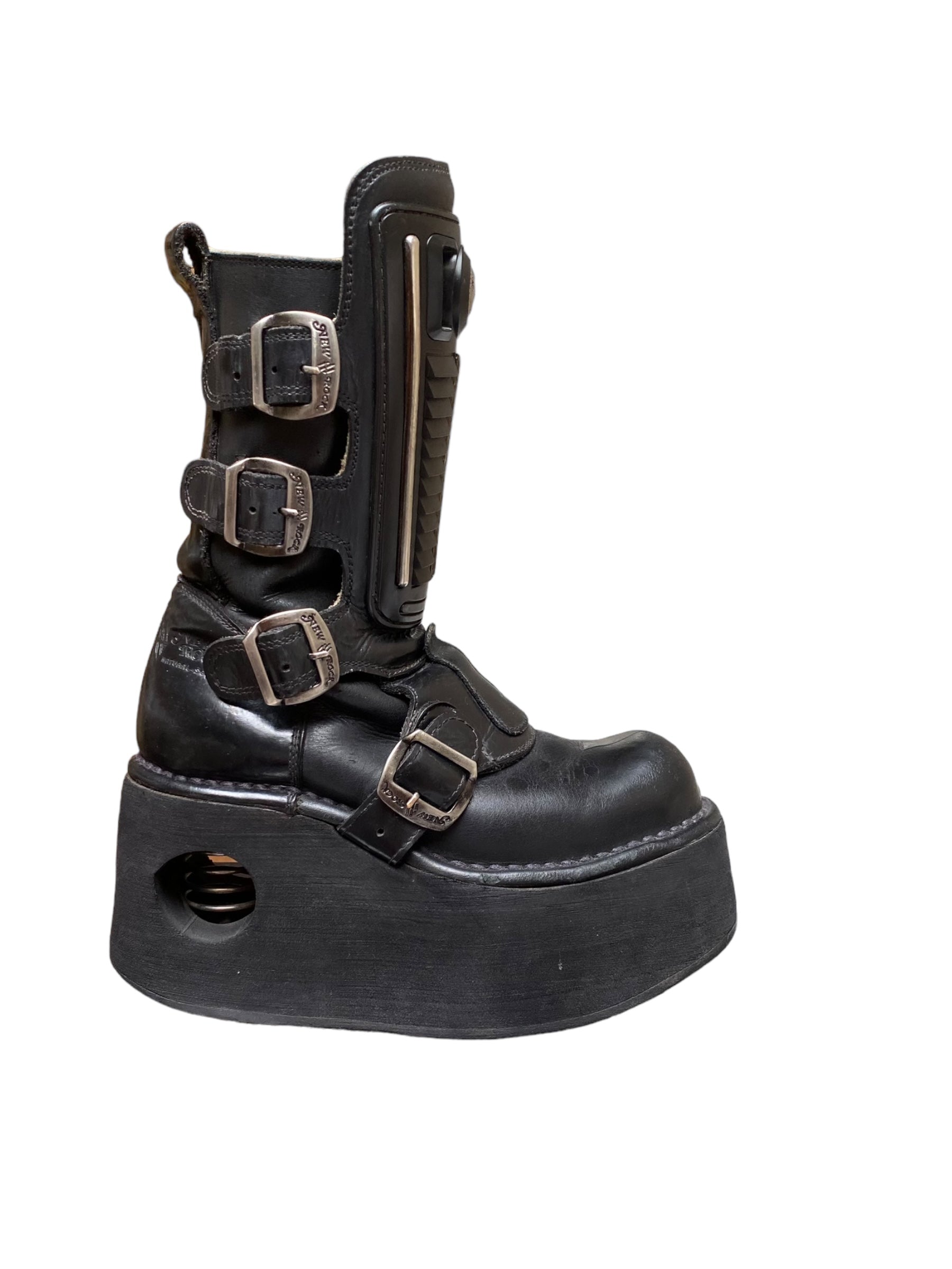 Vintage New Rock neptuno platform boots size 37