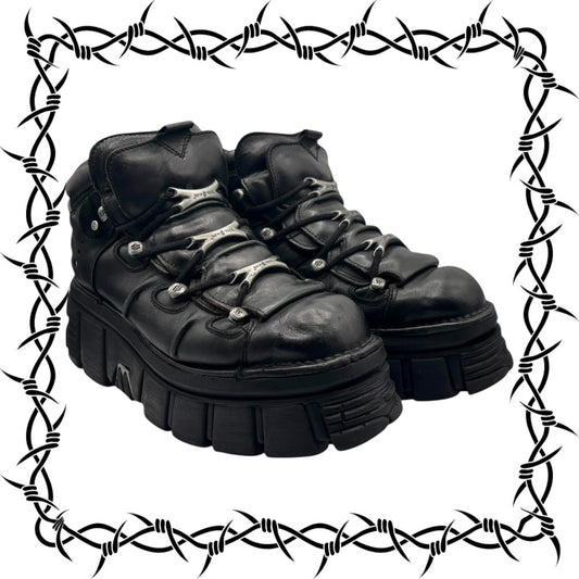 New Rock M106 platform boots size 46