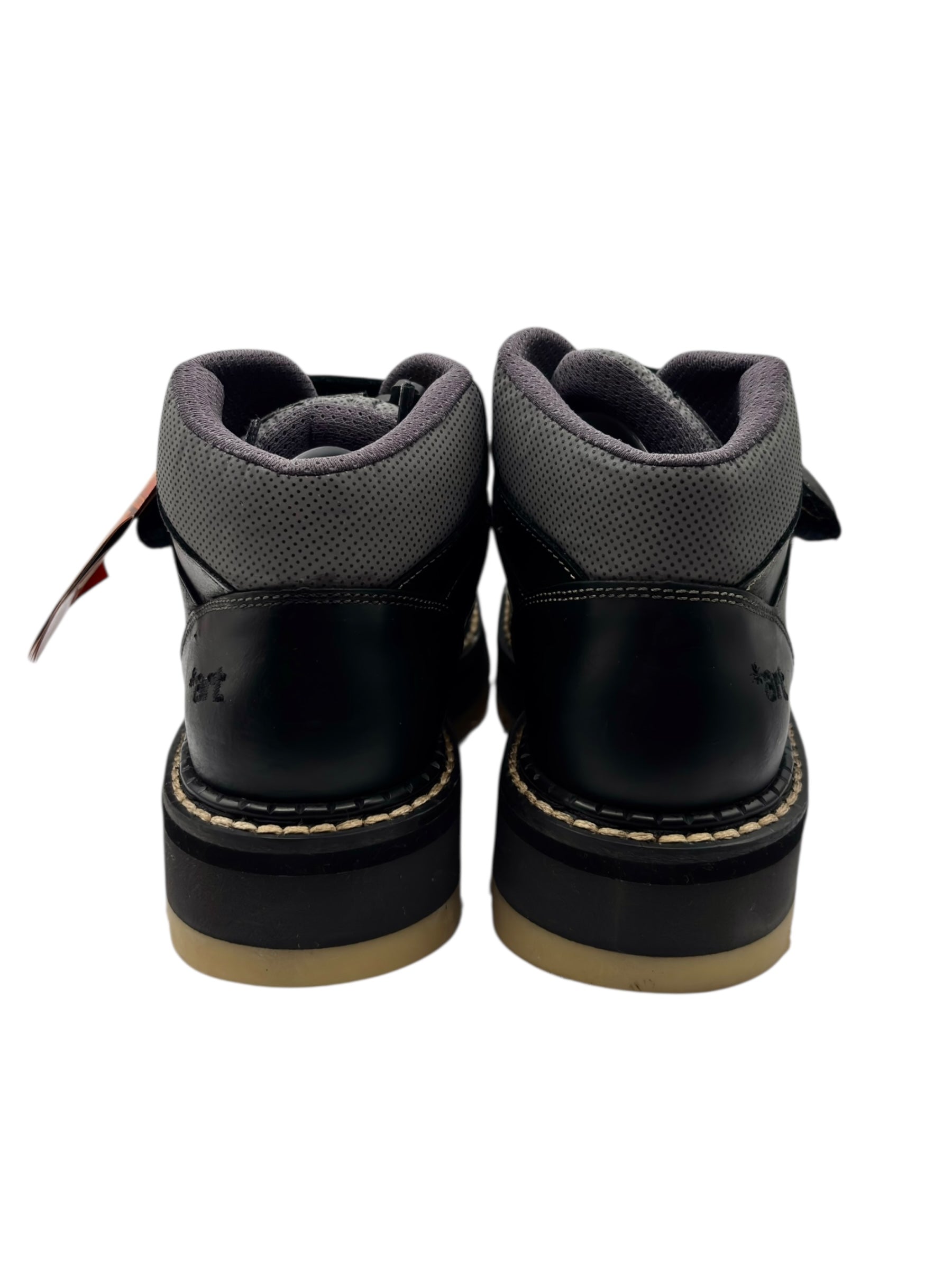 Vintage ART M401 foxxil black platform boots size 41