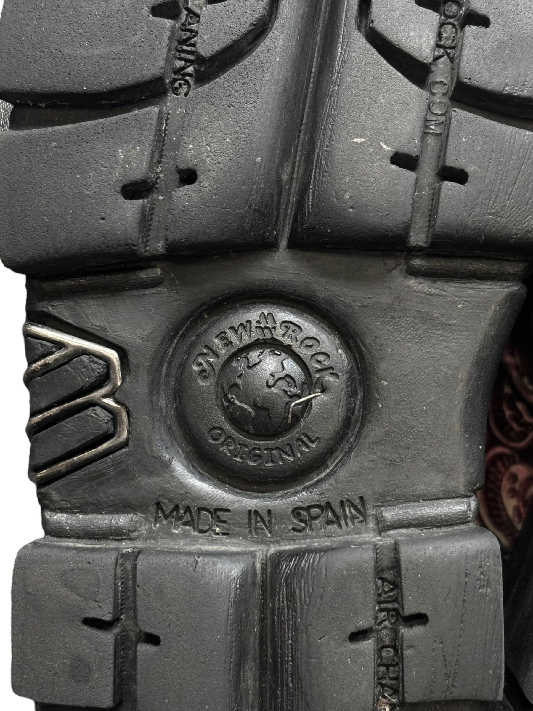 New Rock M.106 red platform boots size 38