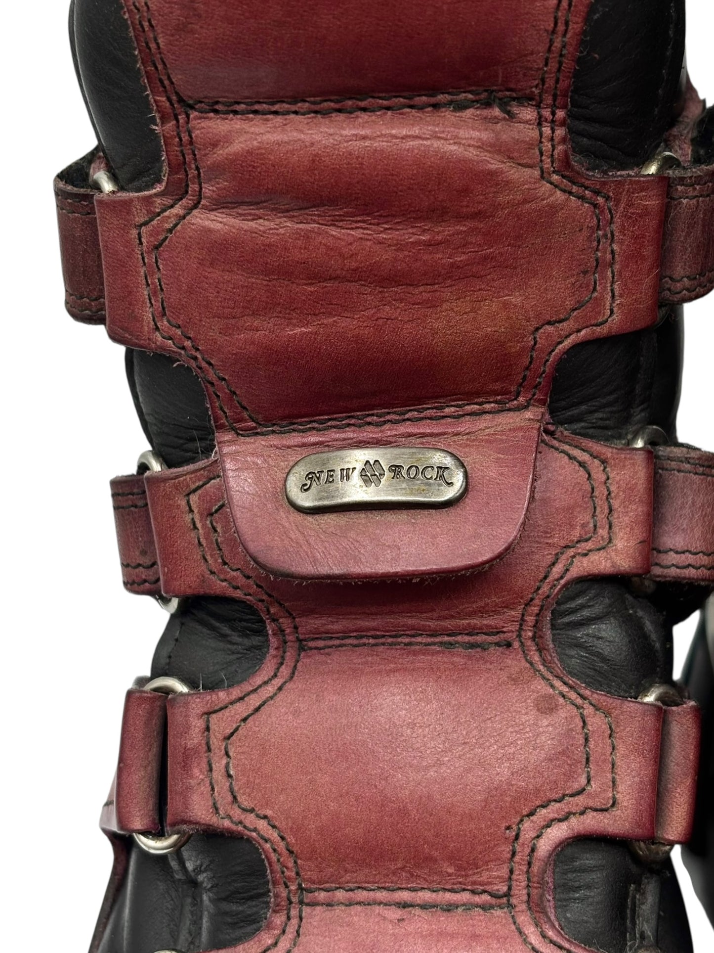 Vintage New Rock knee high terminator sole platform boots