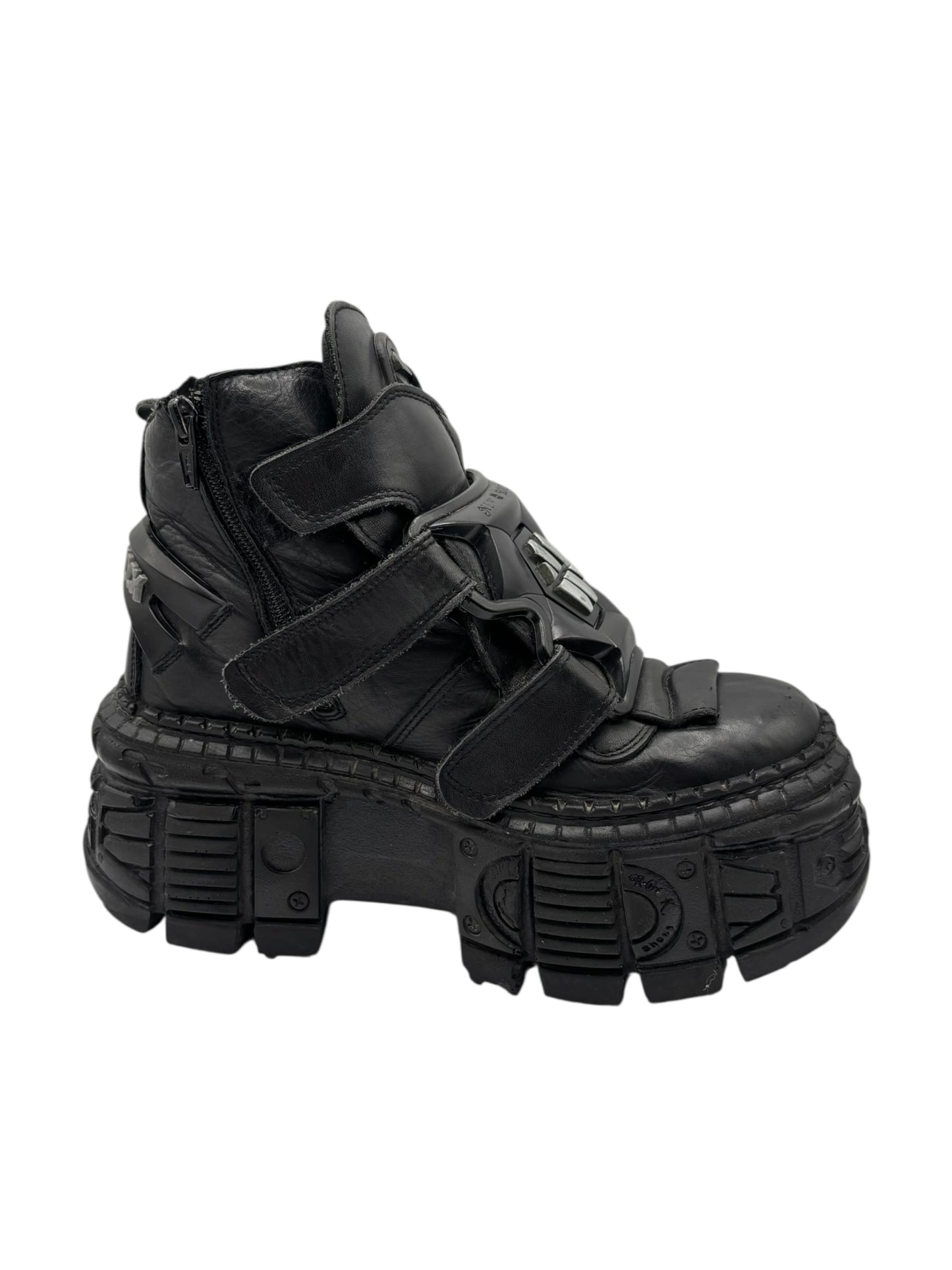 Vintage New Rock M285 techno platform boots size 38