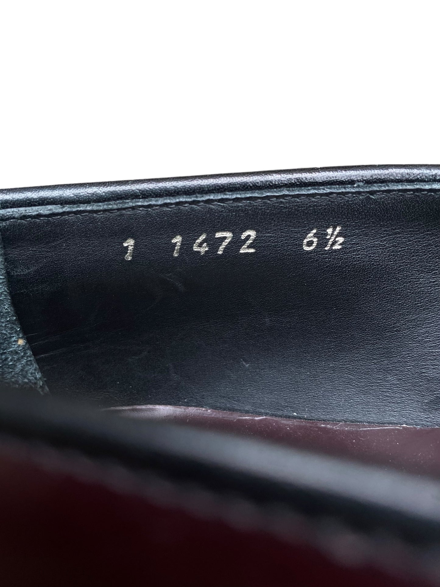 Vintage unisex Prada leather loafers size 40