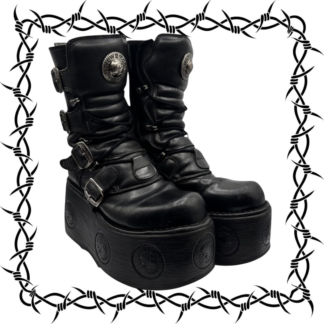 New Rock neptuno platform boots size 39