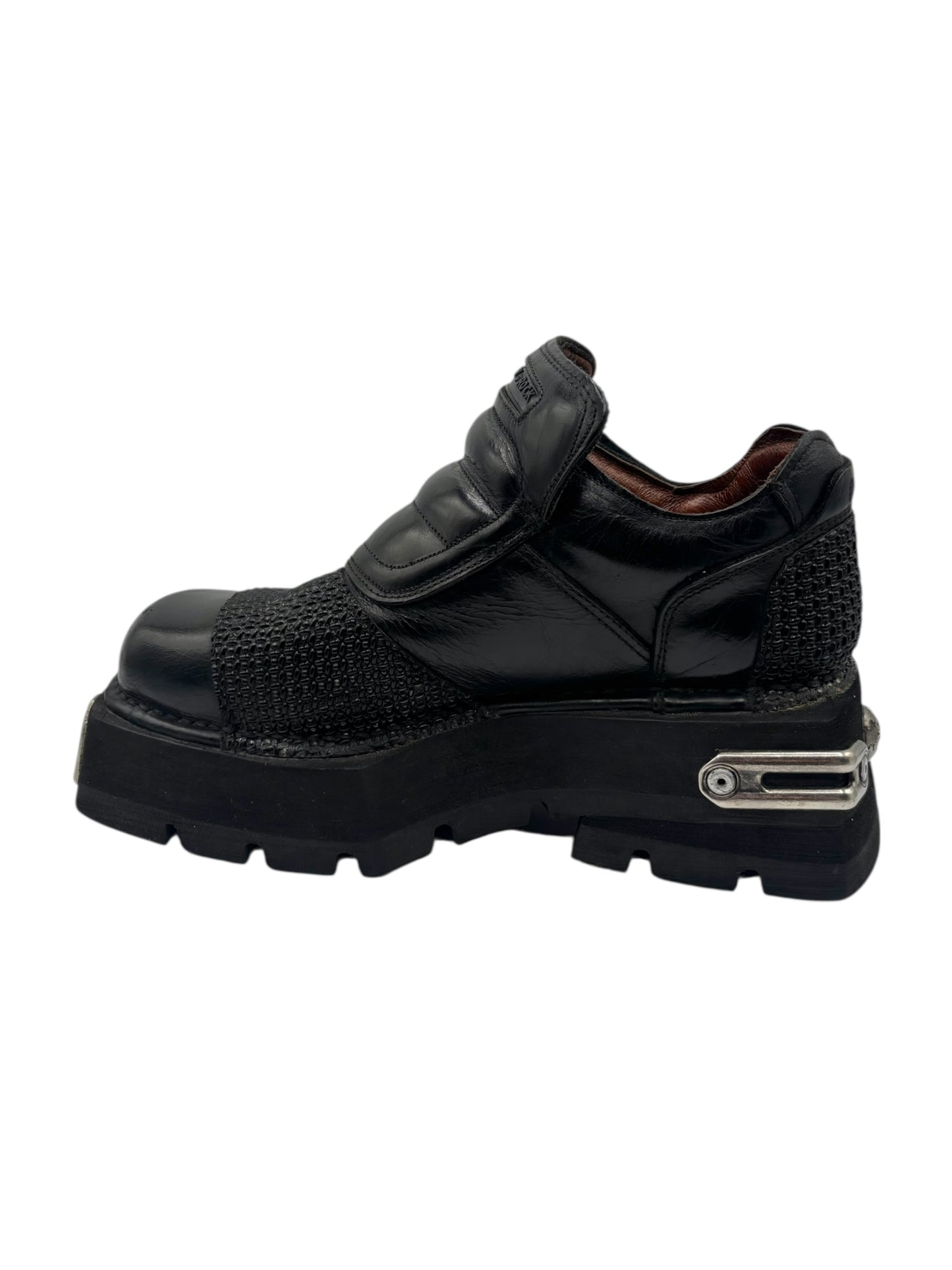 Vintage New Rock atom platform boots size 43