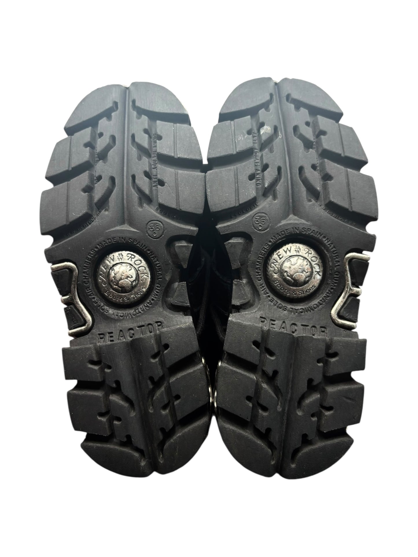 Rare vintage New Rock reactor leather boots size 36