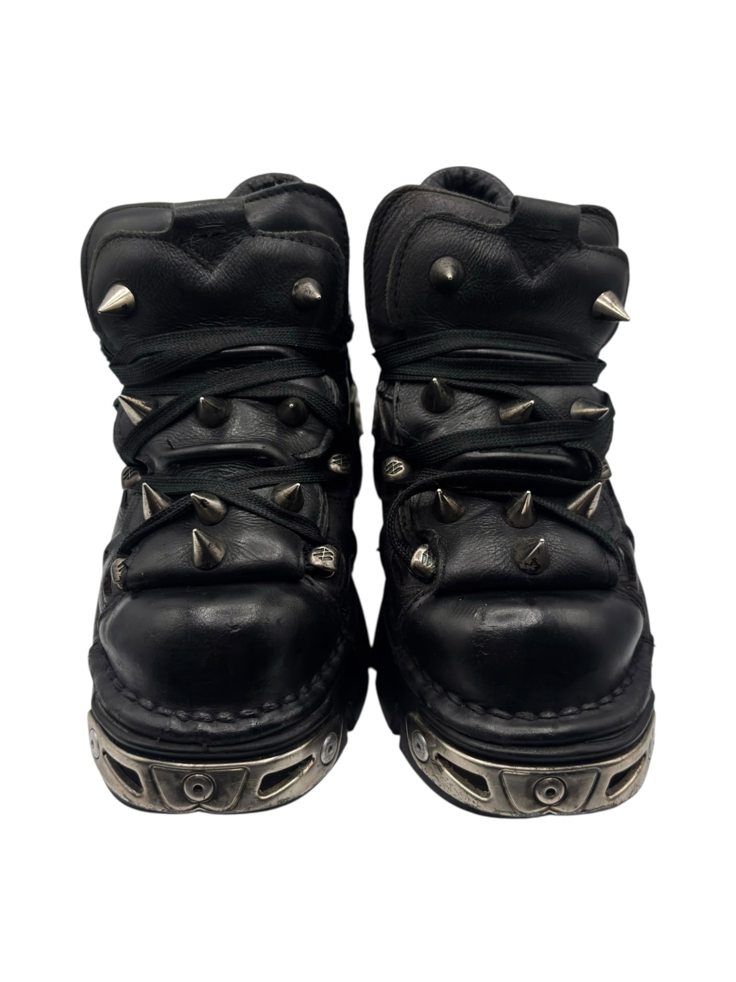 Vintage New Rock spiky platform boots