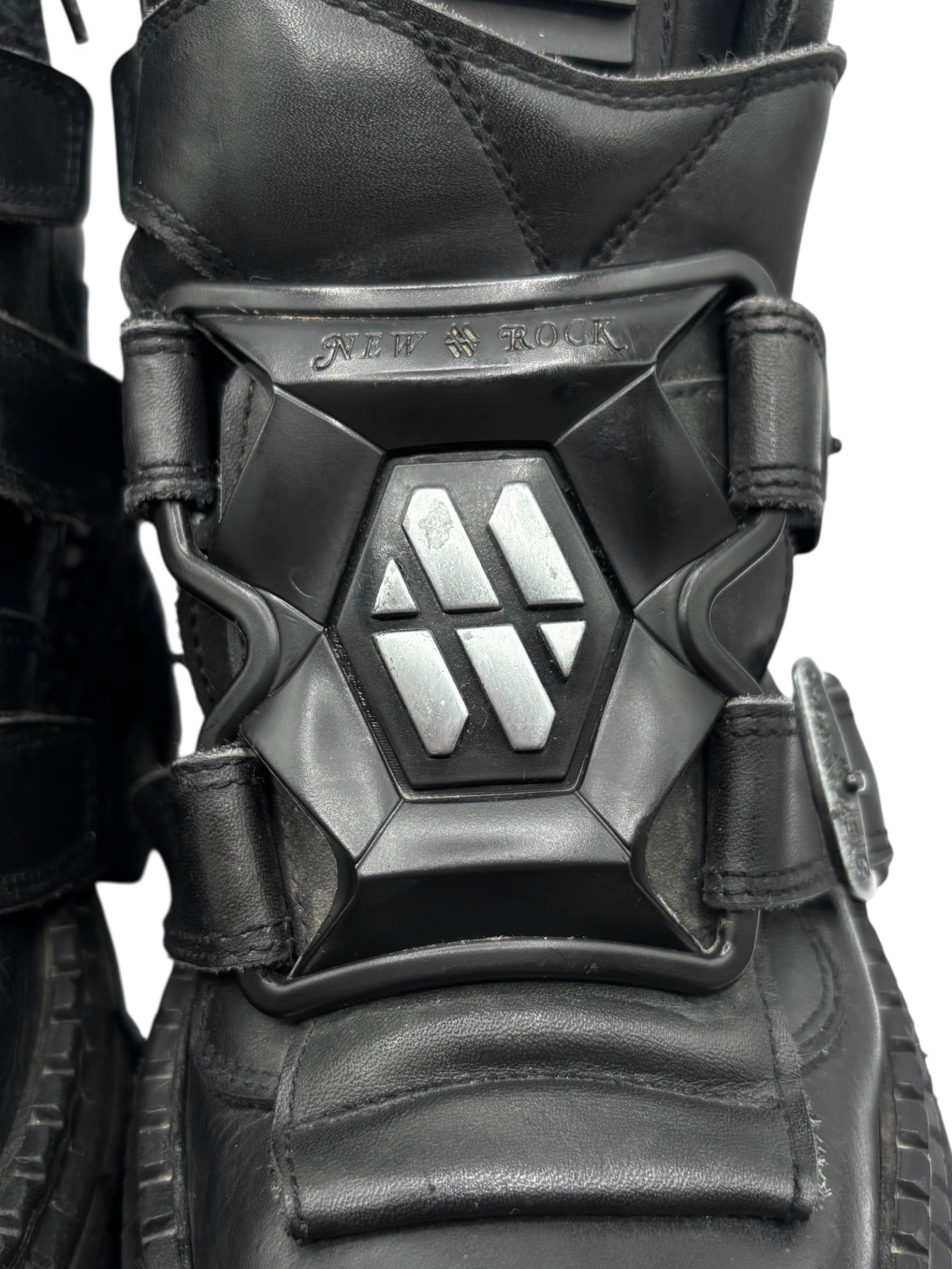 Vintage New Rock M285 techno platform boots size 38