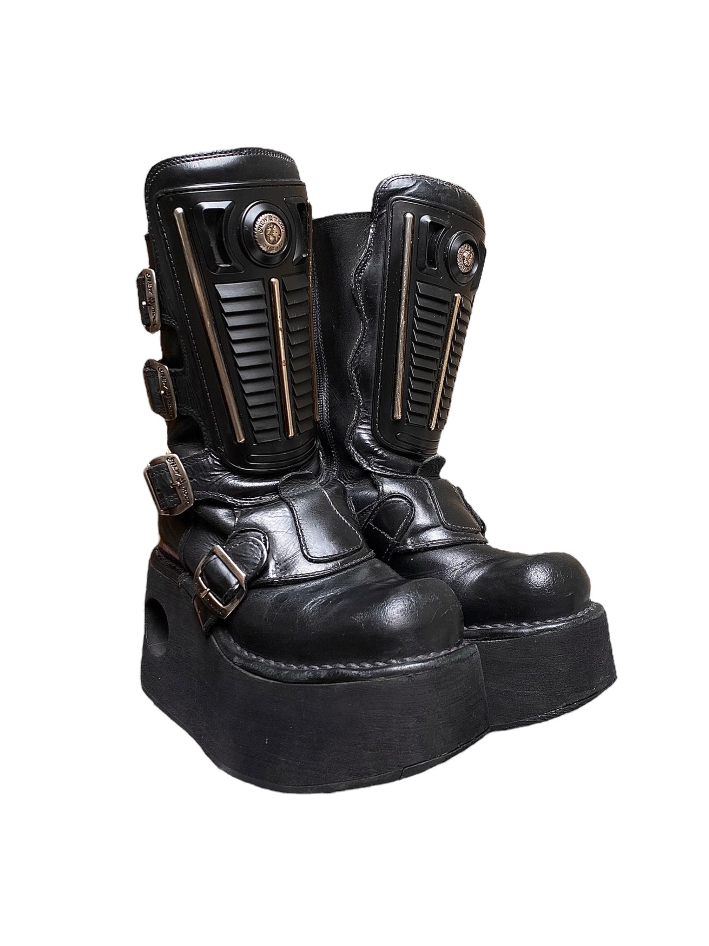 Vintage New Rock neptuno platform boots size 37