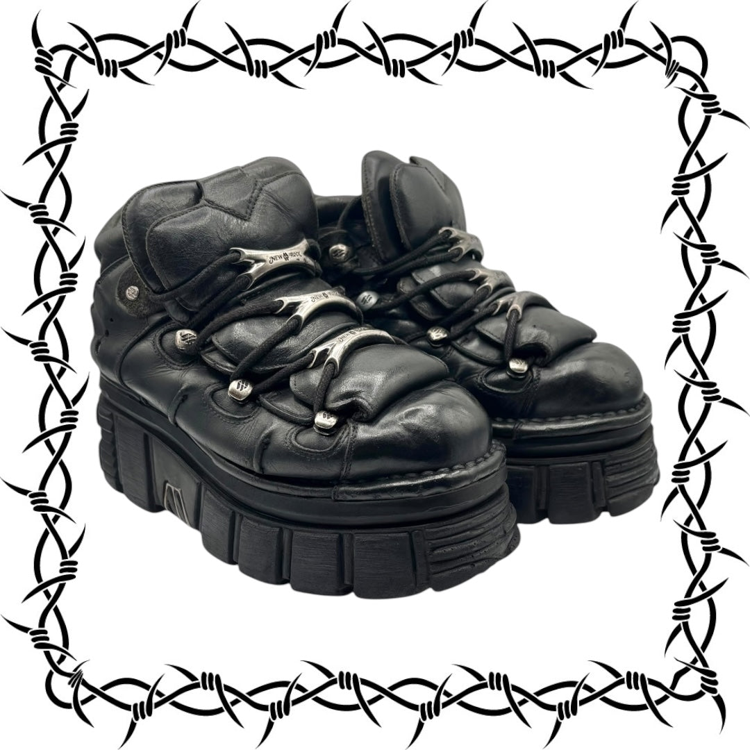 Vintage New Rock M.106-S29 platform boots size 41