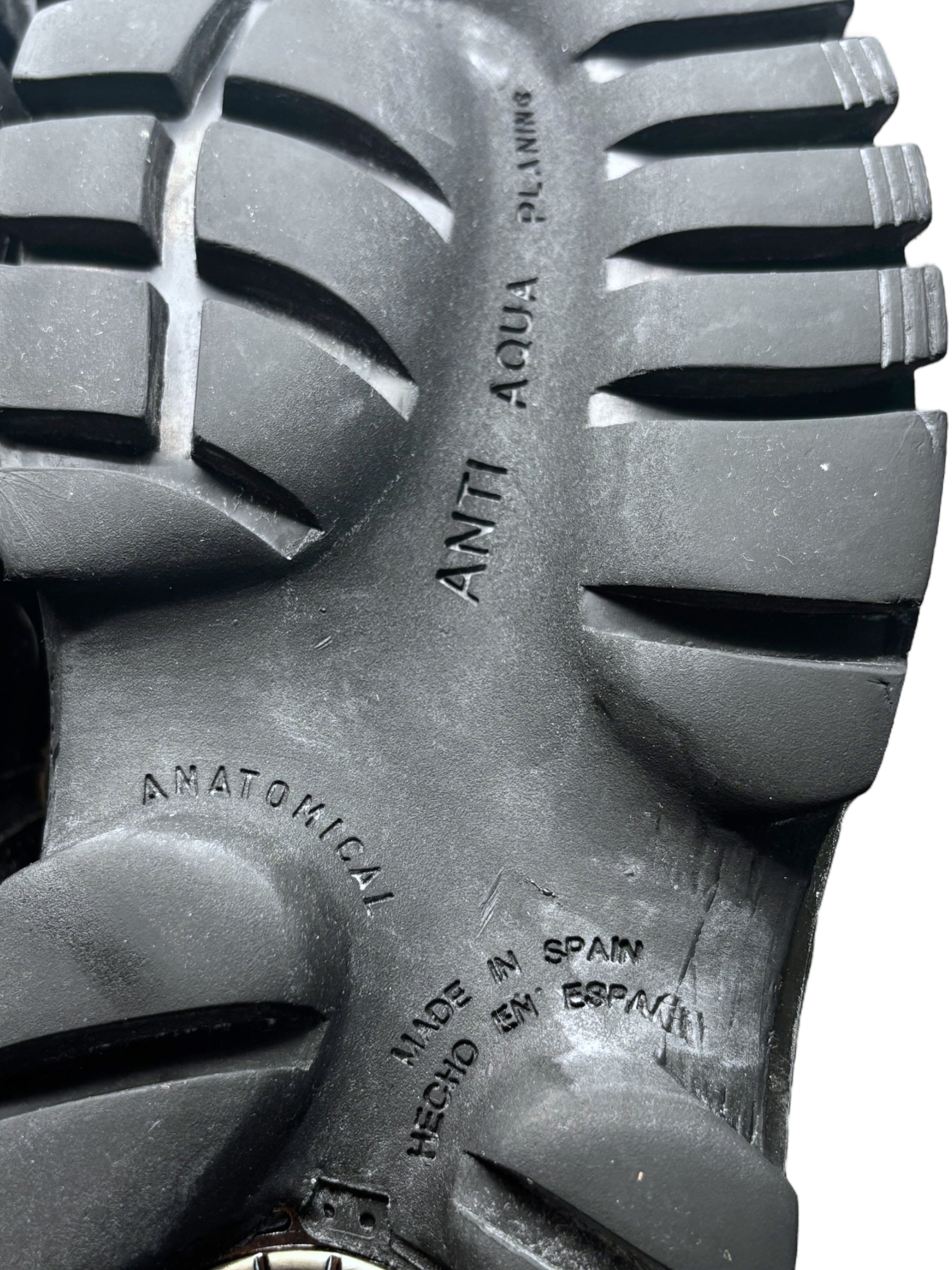 RARE vintage New Rock khaki trailer platform boots size 42