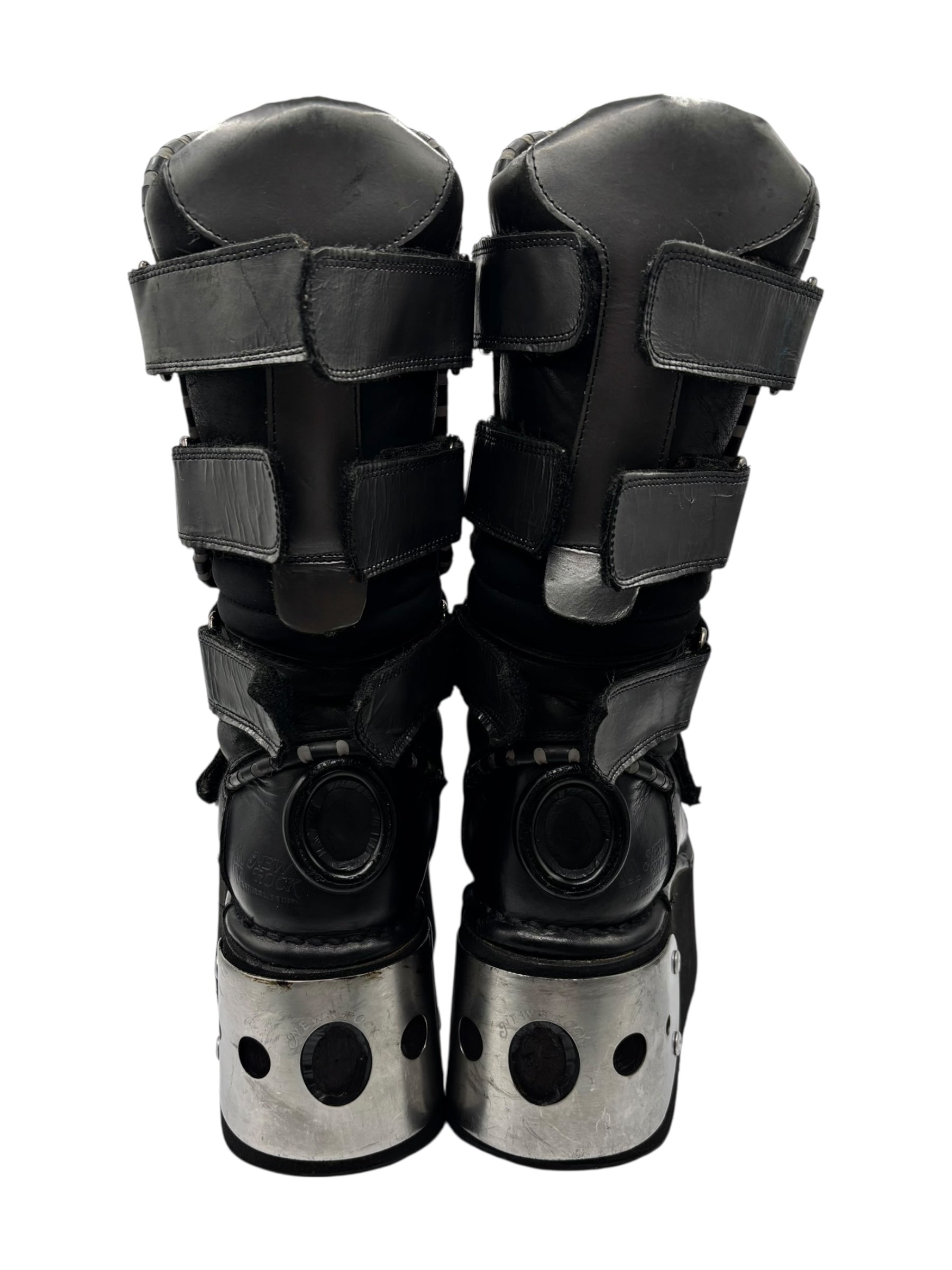 Extremely rare vintage 90s New Rock neptuno platform boots size 39