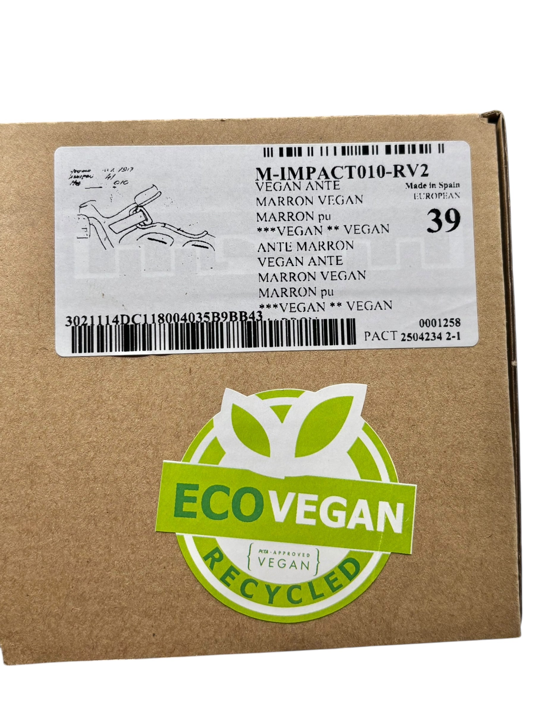 New Rock M-IMPACT010 leather sneakers size 39