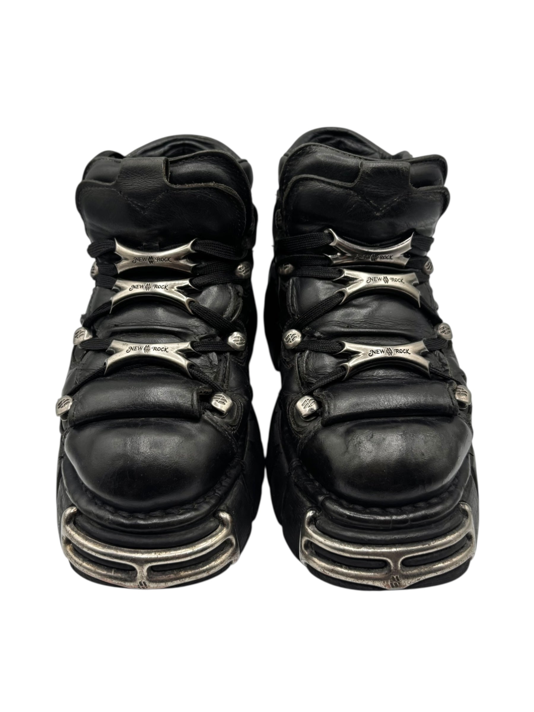 Vintage New Rock M-106-S1 platform boots size 38