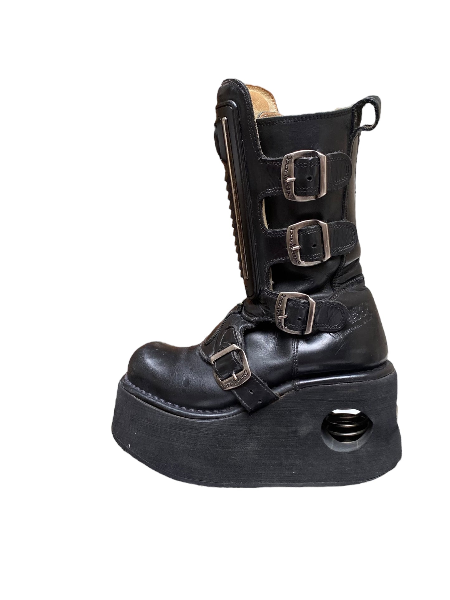 Vintage New Rock neptuno platform boots size 37