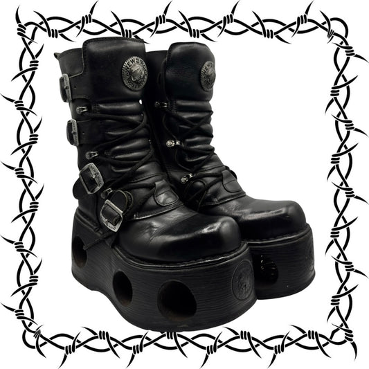 New Rock neptuno platform boots size 40