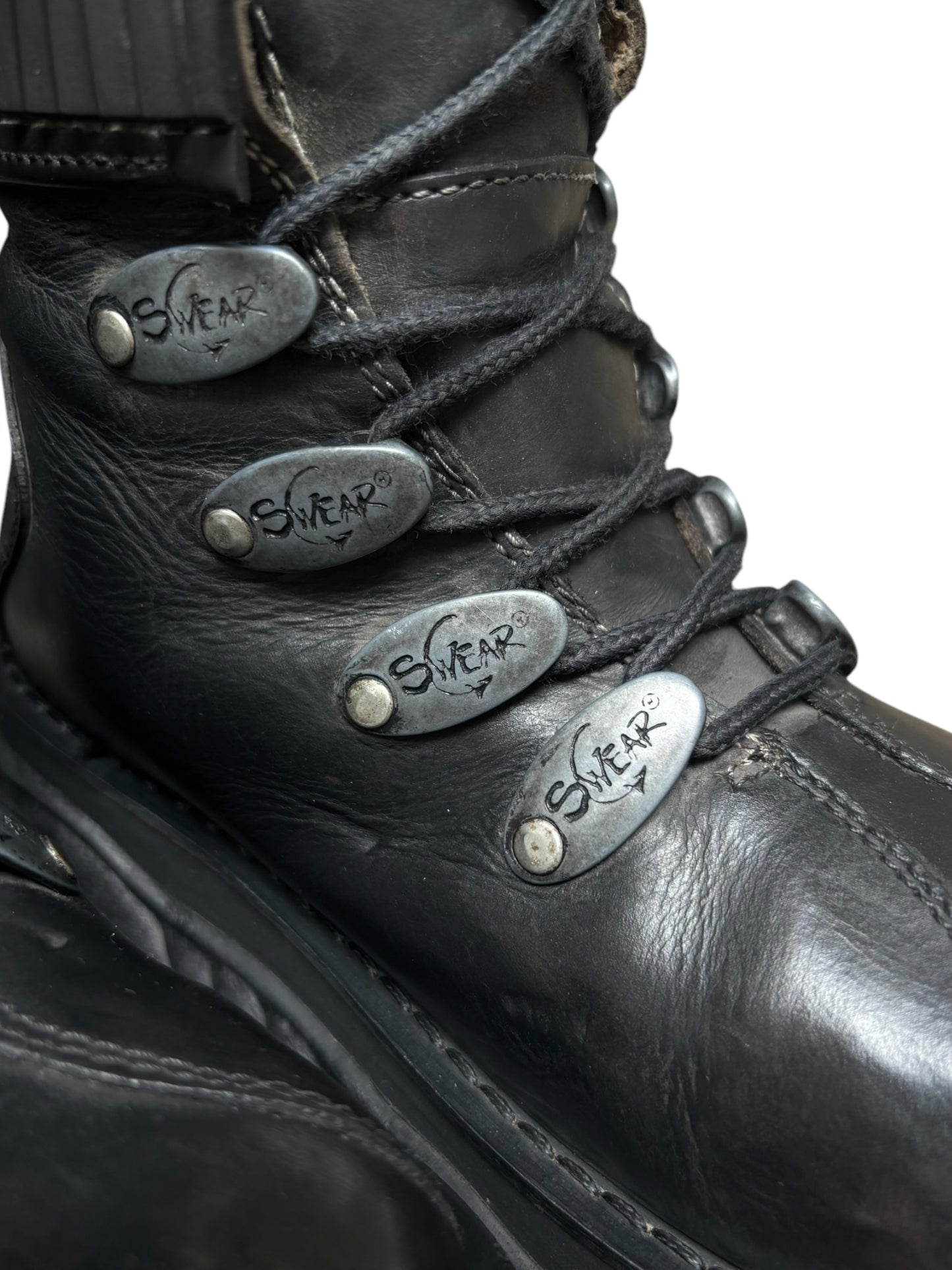 Vintage 90s Swear London alternative platform boots size 37