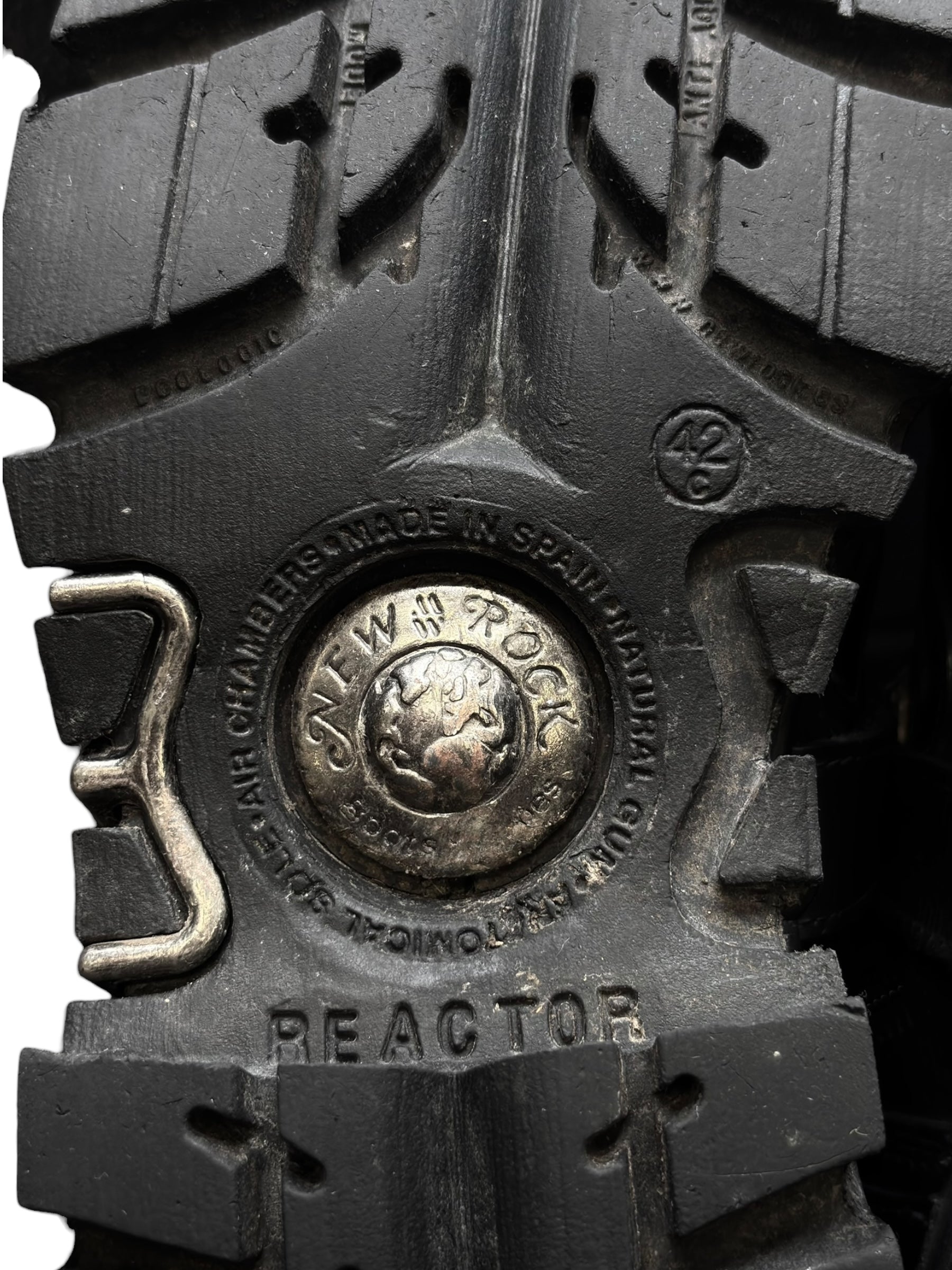 Vintage New Rock M-727 chained leather boots size 42