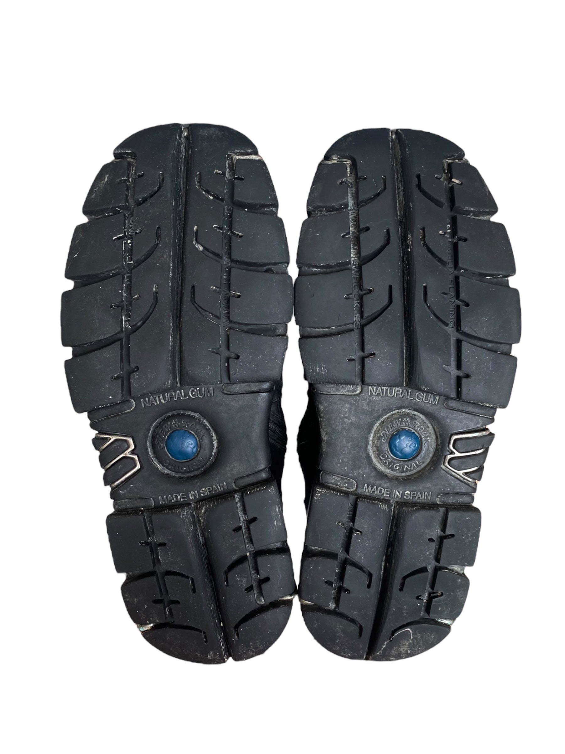 Vintage New Rock studded platform boots size 42