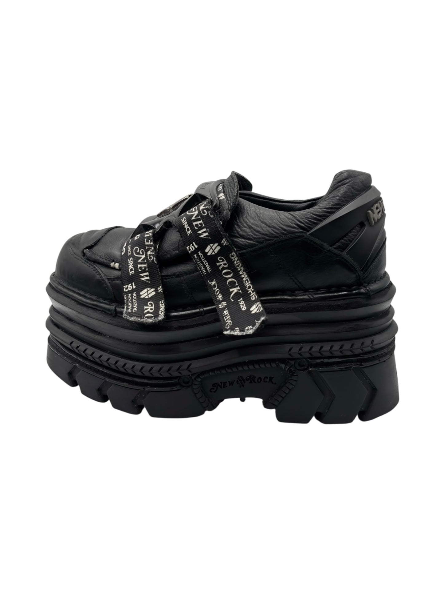 New Rock M285 mega platform leather boots